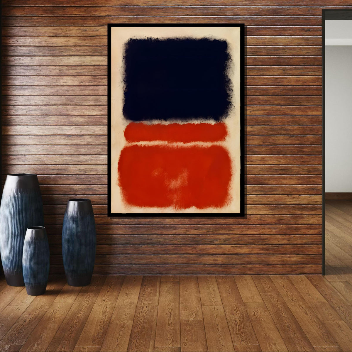 Mix Mark Rothko Framed Canvas,Mark Rothko Wall Art, Art Reproduction,Rothko Reproduction,Rothko Print Poster, Famous Art, Canvas Wall Art
