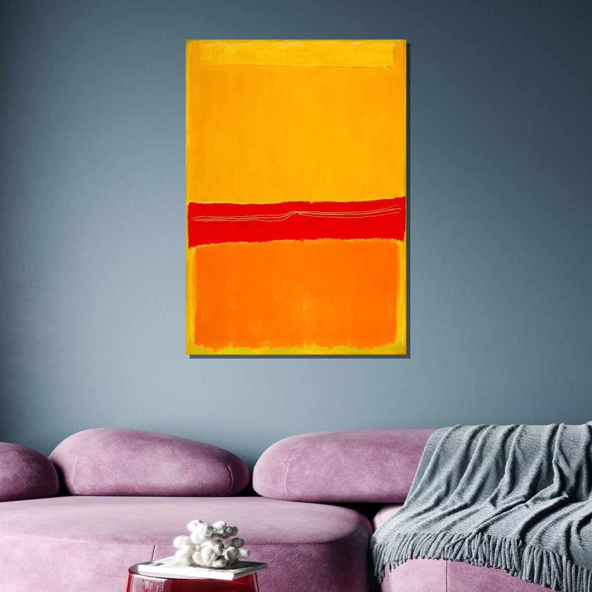 Mix Mark Rothko Framed Canvas,Mark Rothko Wall Art, Art Reproduction,Rothko Reproduction,Rothko Print Poster, Famous Art, Canvas Wall Art