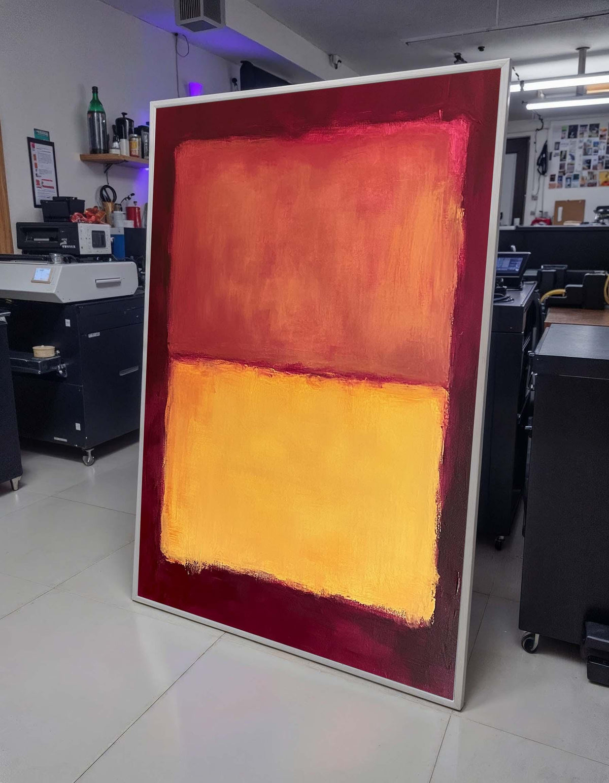 Mix Mark Rothko Framed Canvas,Mark Rothko Wall Art, Art Reproduction,Rothko Reproduction,Rothko Print Poster, Famous Art, Canvas Wall Art