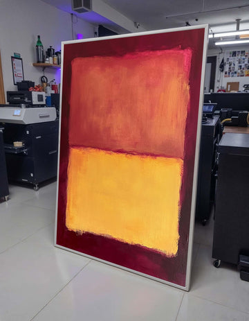 Mix Mark Rothko Framed Canvas,Mark Rothko Wall Art, Art Reproduction,Rothko Reproduction,Rothko Print Poster, Famous Art, Canvas Wall Art