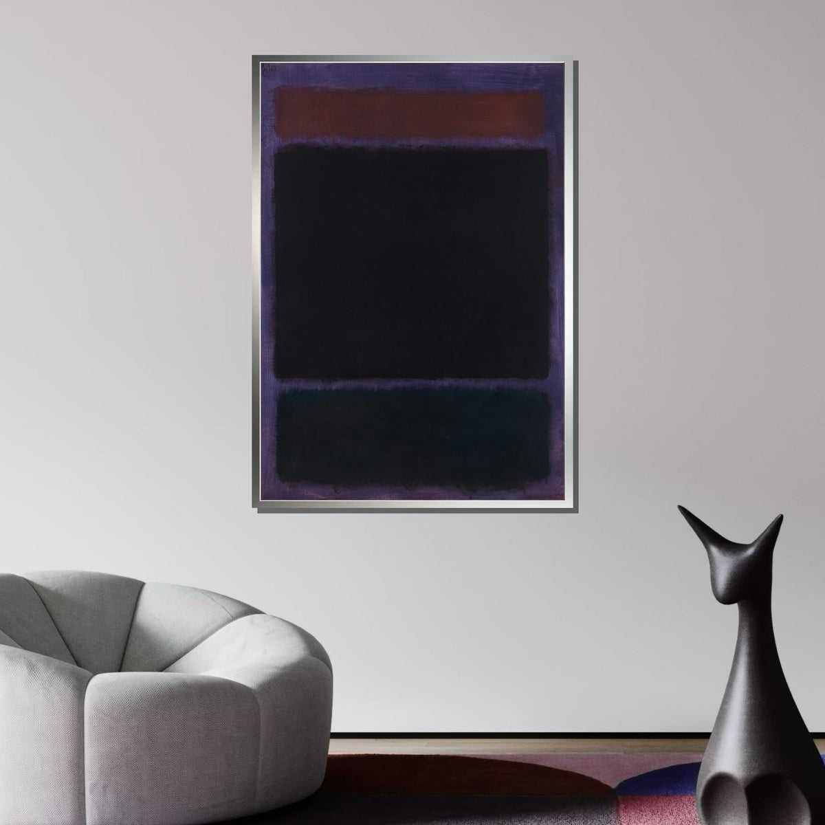Mix Mark Rothko Framed Canvas,Mark Rothko Wall Art, Art Reproduction,Rothko Reproduction,Rothko Print Poster, Famous Art, Canvas Wall Art