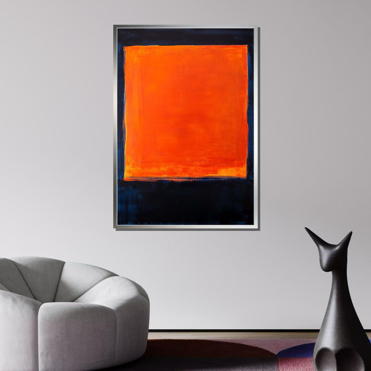 Mix Mark Rothko Framed Canvas,Mark Rothko Wall Art, Art Reproduction,Rothko Reproduction,Rothko Print Poster, Famous Art, Canvas Wall Art