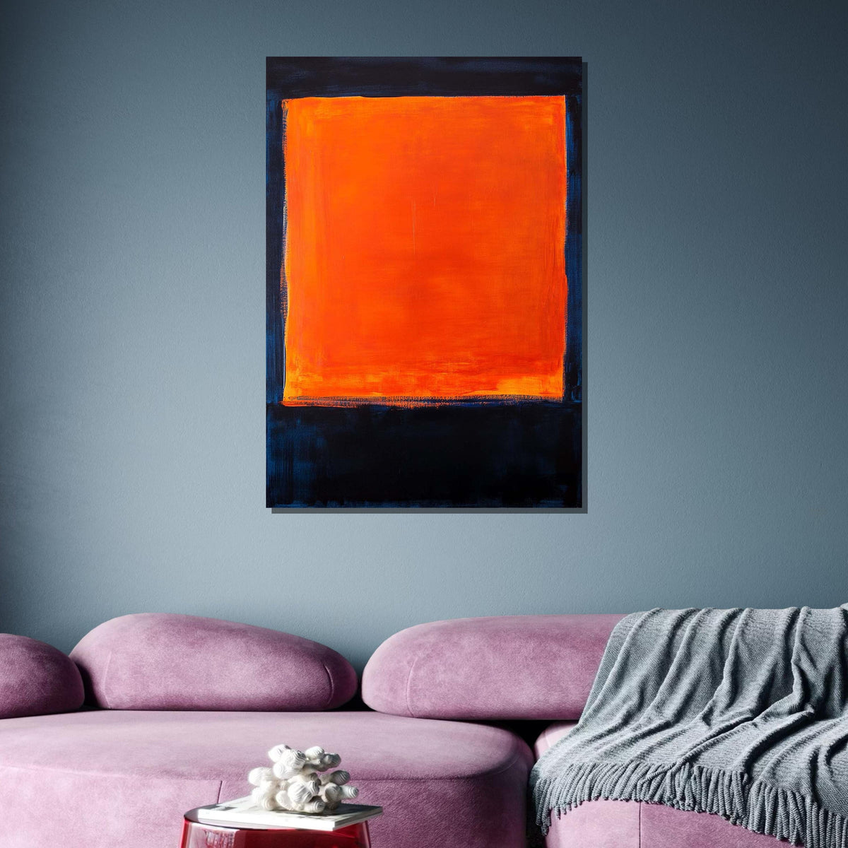 Mix Mark Rothko Framed Canvas,Mark Rothko Wall Art, Art Reproduction,Rothko Reproduction,Rothko Print Poster, Famous Art, Canvas Wall Art