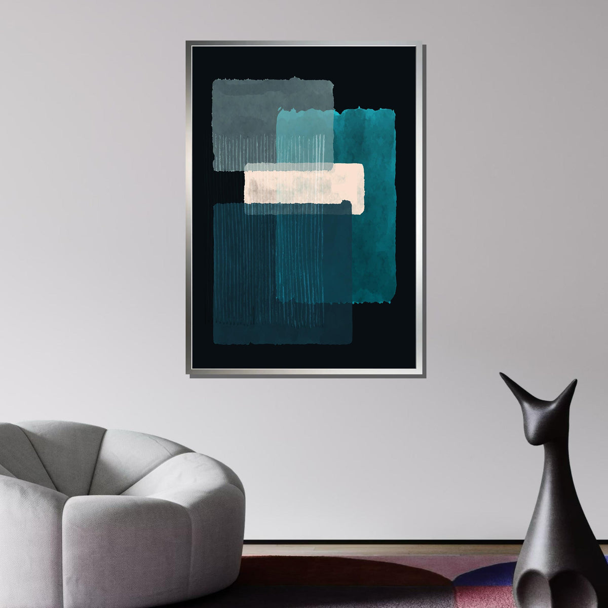 Mix Mark Rothko Framed Canvas,Mark Rothko Wall Art, Art Reproduction,Rothko Reproduction,Rothko Print Poster, Famous Art, Canvas Wall Art