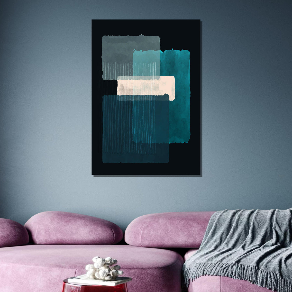 Mix Mark Rothko Framed Canvas,Mark Rothko Wall Art, Art Reproduction,Rothko Reproduction,Rothko Print Poster, Famous Art, Canvas Wall Art
