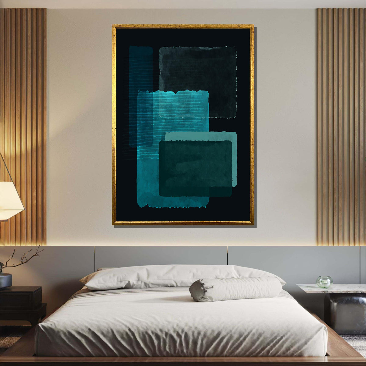 Mix Mark Rothko Framed Canvas,Mark Rothko Wall Art, Art Reproduction,Rothko Reproduction,Rothko Print Poster, Famous Art, Canvas Wall Art