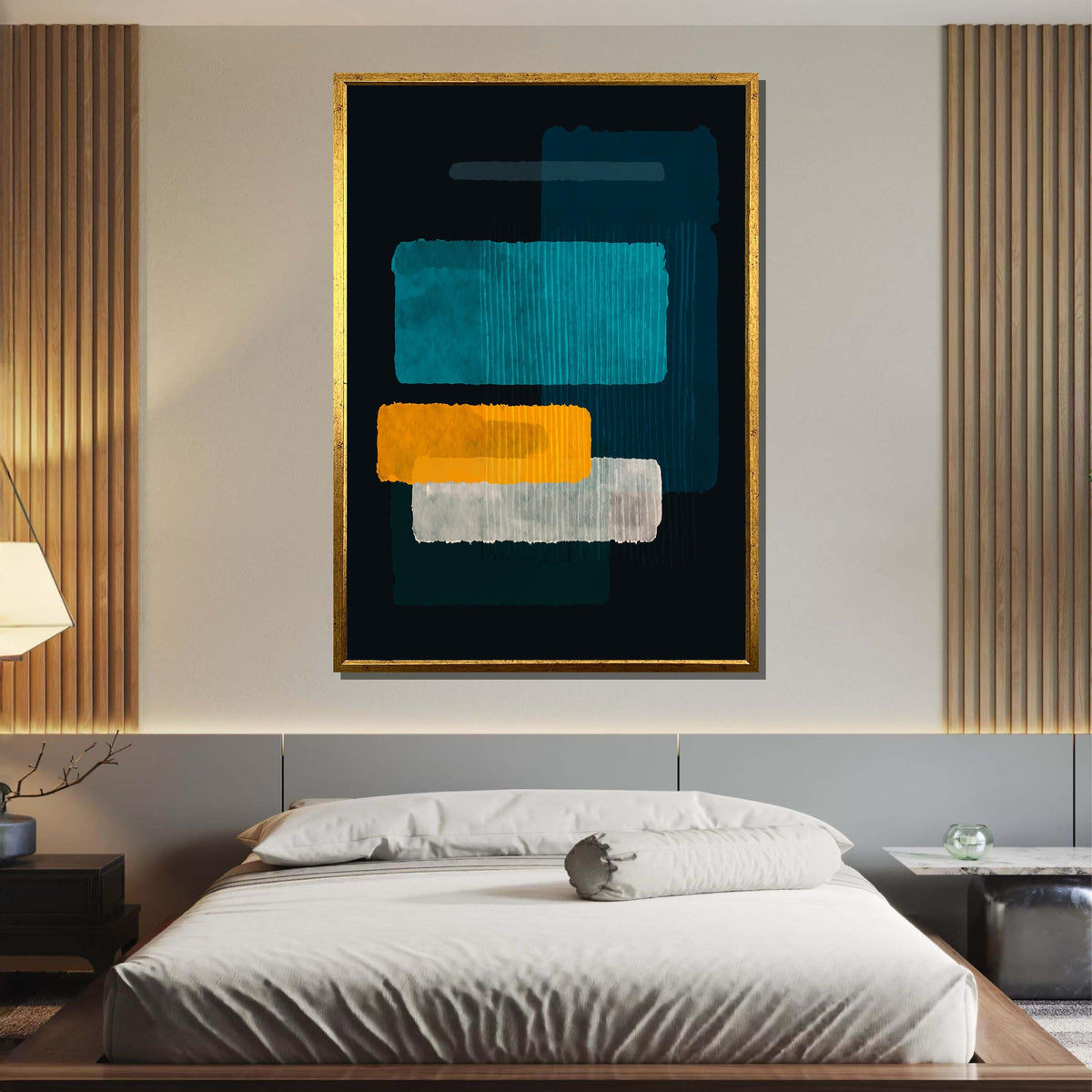 Mix Mark Rothko Framed Canvas,Mark Rothko Wall Art, Art Reproduction,Rothko Reproduction,Rothko Print Poster, Famous Art, Canvas Wall Art