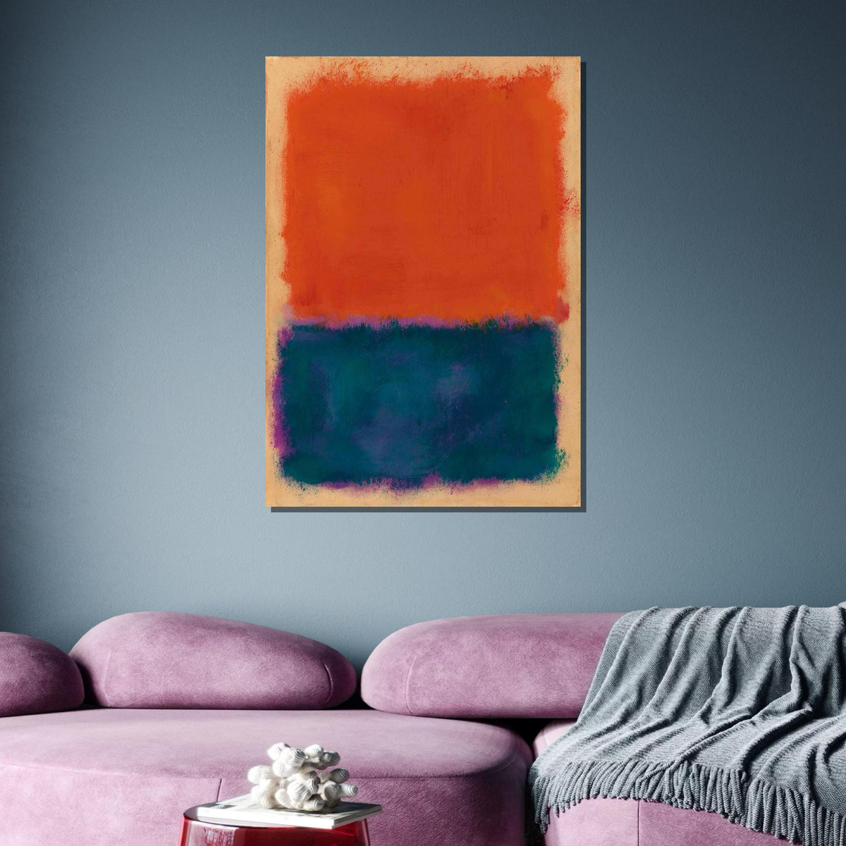 Mix Mark Rothko Framed Canvas,Mark Rothko Wall Art, Art Reproduction,Rothko Reproduction,Rothko Print Poster, Famous Art, Canvas Wall Art