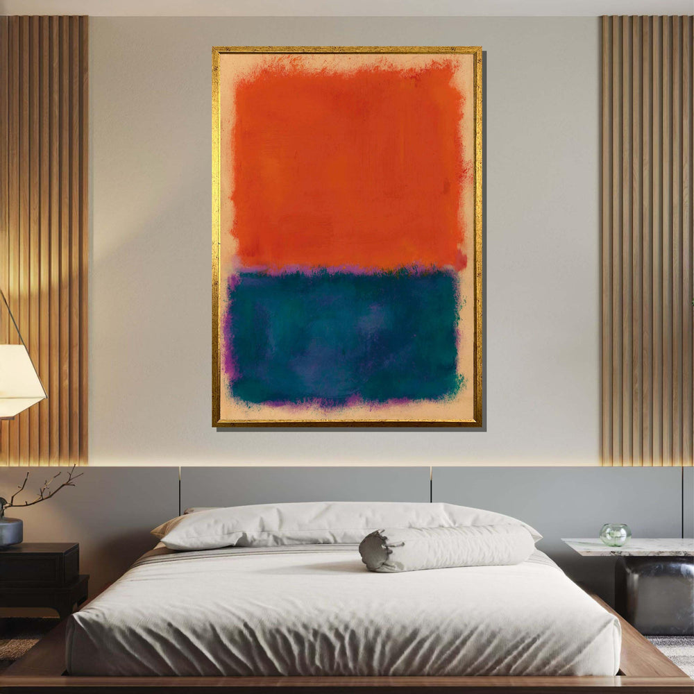Mix Mark Rothko Framed Canvas,Mark Rothko Wall Art, Art Reproduction,Rothko Reproduction,Rothko Print Poster, Famous Art, Canvas Wall Art