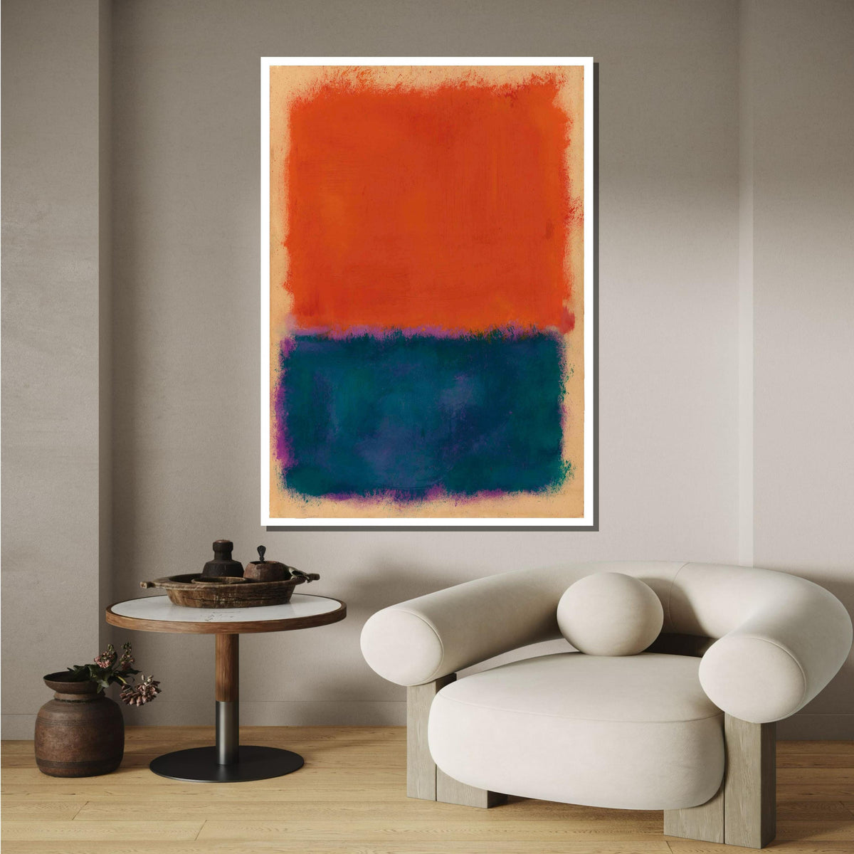 Mix Mark Rothko Framed Canvas,Mark Rothko Wall Art, Art Reproduction,Rothko Reproduction,Rothko Print Poster, Famous Art, Canvas Wall Art