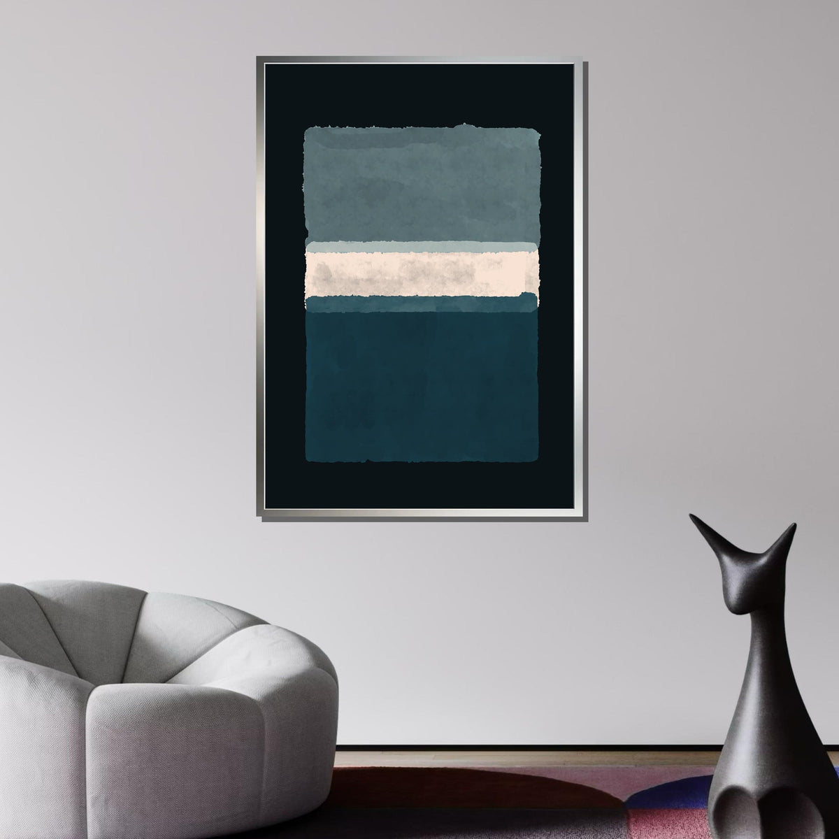 Mix Mark Rothko Framed Canvas,Mark Rothko Wall Art, Art Reproduction,Rothko Reproduction,Rothko Print Poster, Famous Art, Canvas Wall Art