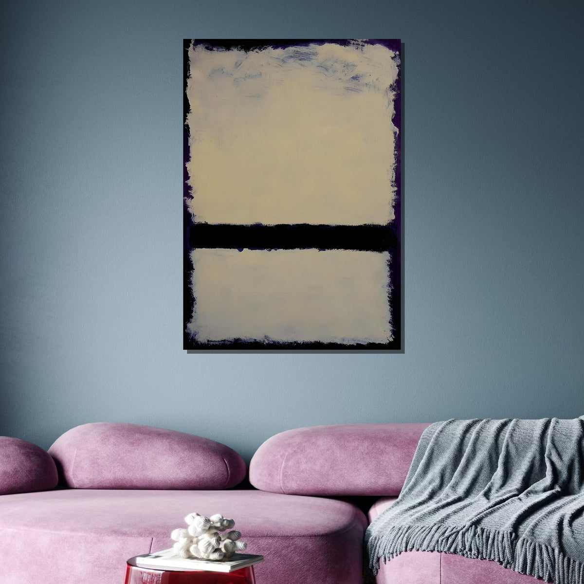 Mix Mark Rothko Framed Canvas,Mark Rothko Wall Art, Art Reproduction,Rothko Reproduction,Rothko Print Poster, Famous Art, Canvas Wall Art