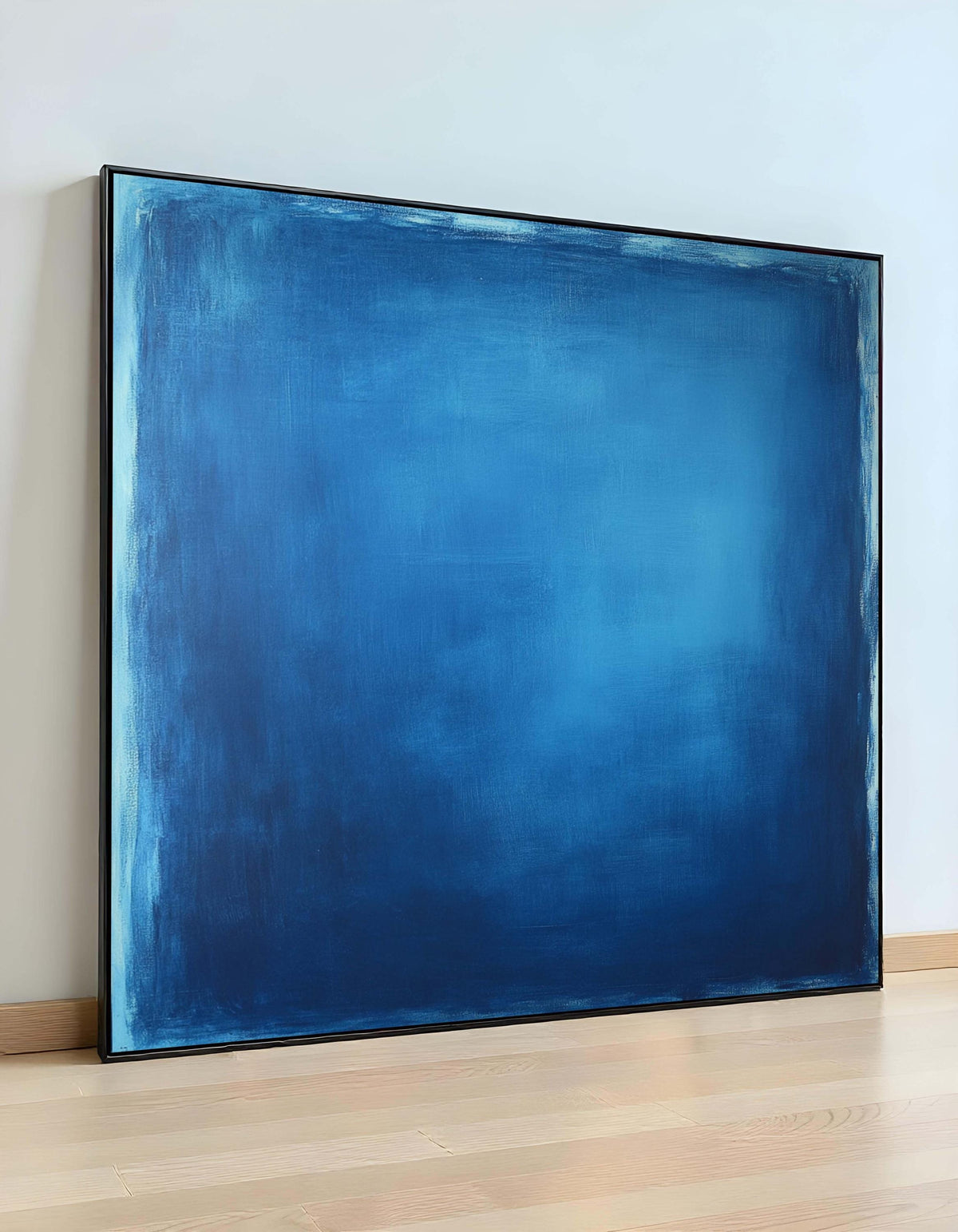 Blue Mark Rothko Framed Canvas,Mark Rothko Wall Art, Art Reproduction,Rothko Reproduction,Rothko Print Poster, Famous Art, Canvas Wall Art