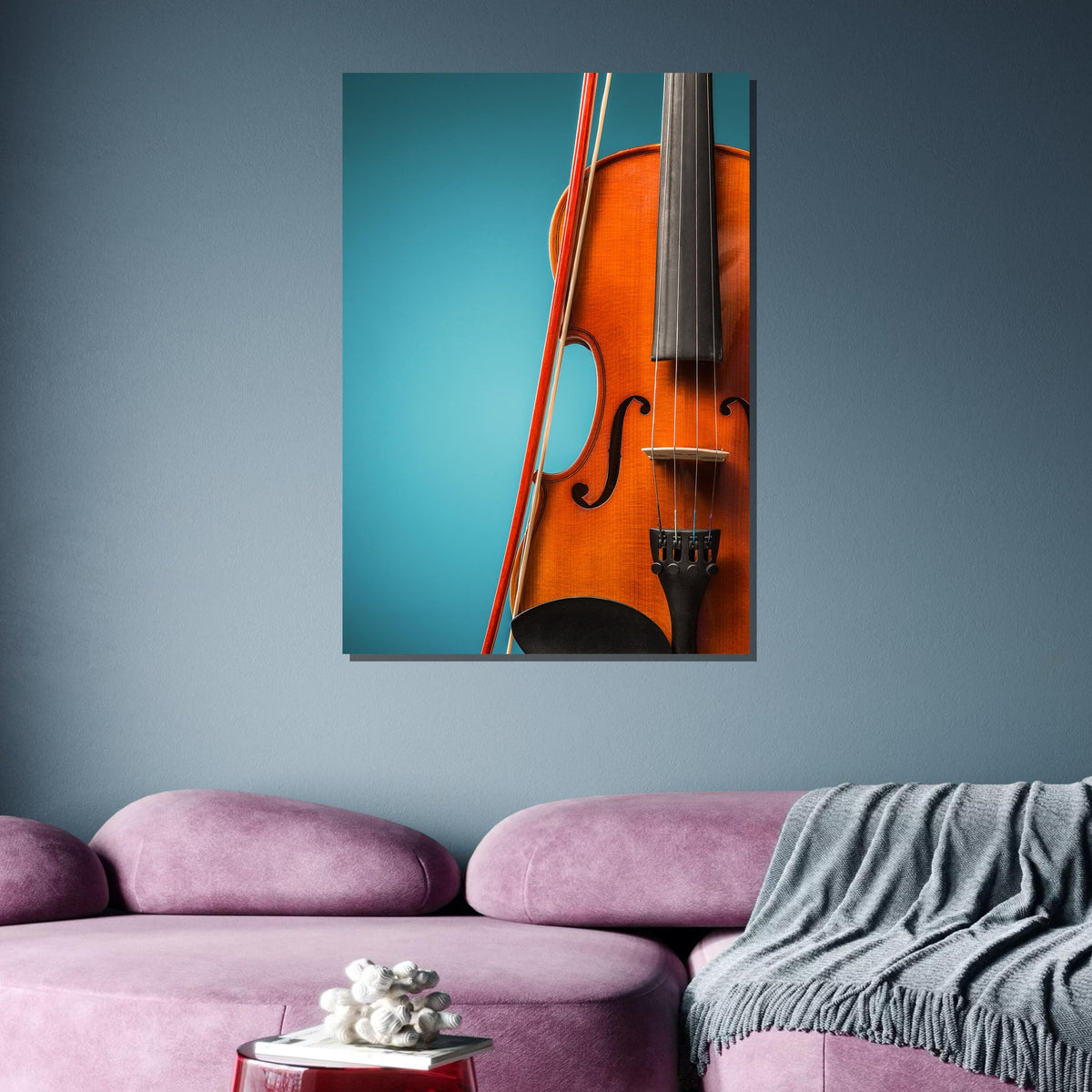 Elegant Cello Close-Up Art - Musical Instrument Wall Decor, Perfect Gift for Musicians, Classical Music Lover Art Print, Music Canvas Art