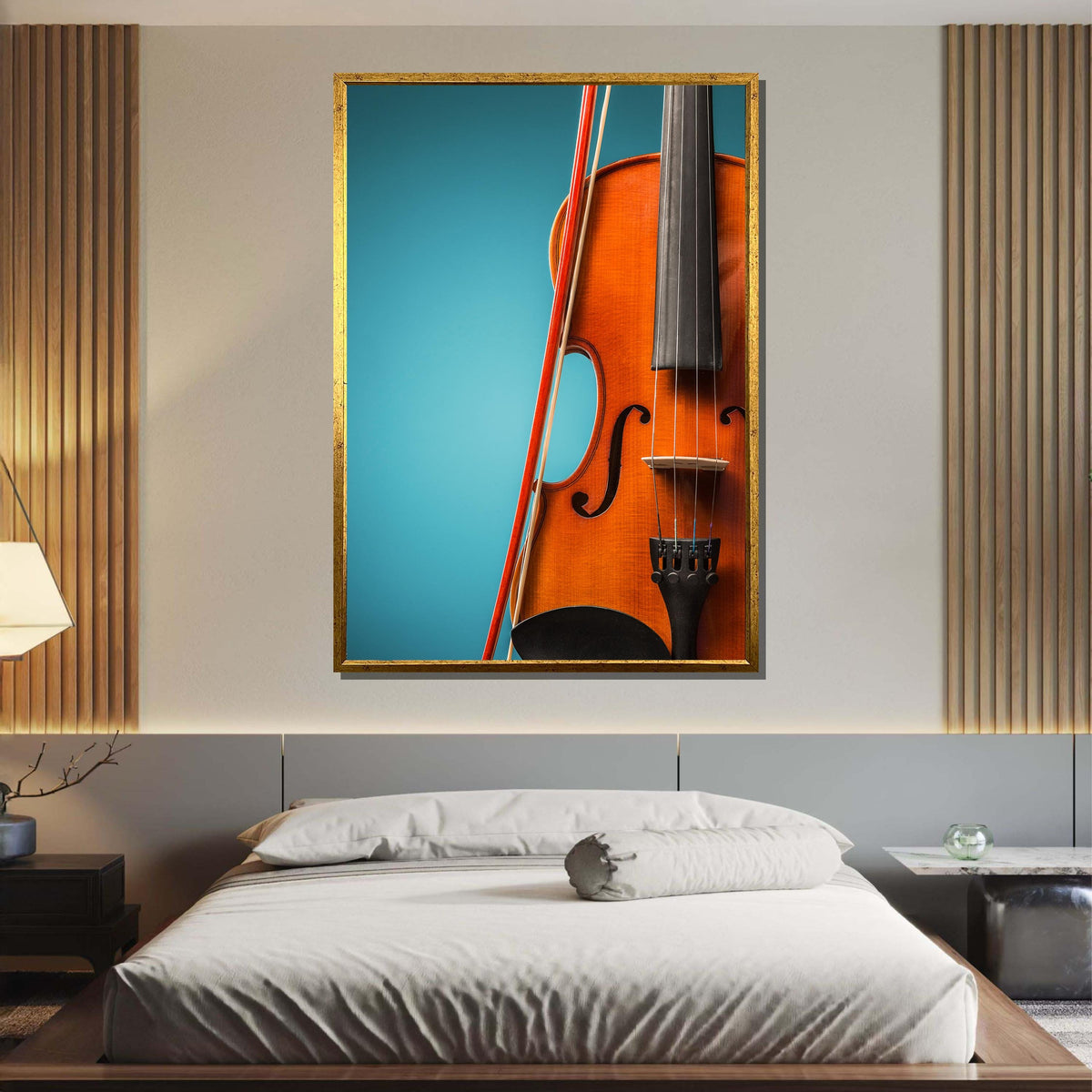 Elegant Cello Close-Up Art - Musical Instrument Wall Decor, Perfect Gift for Musicians, Classical Music Lover Art Print, Music Canvas Art