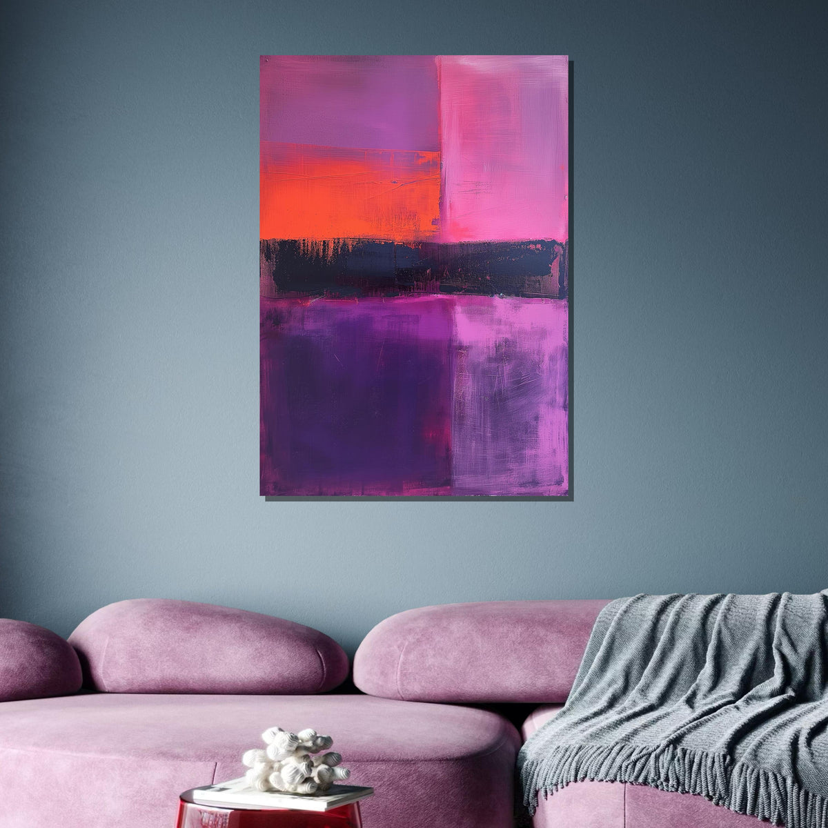 Mark Rothko Framed Canvas,Mark Rothko Wall Art, Art Reproduction,Rothko Reproduction,Rothko Print Poster,Abstract Canvas Wall Art,Modern Art