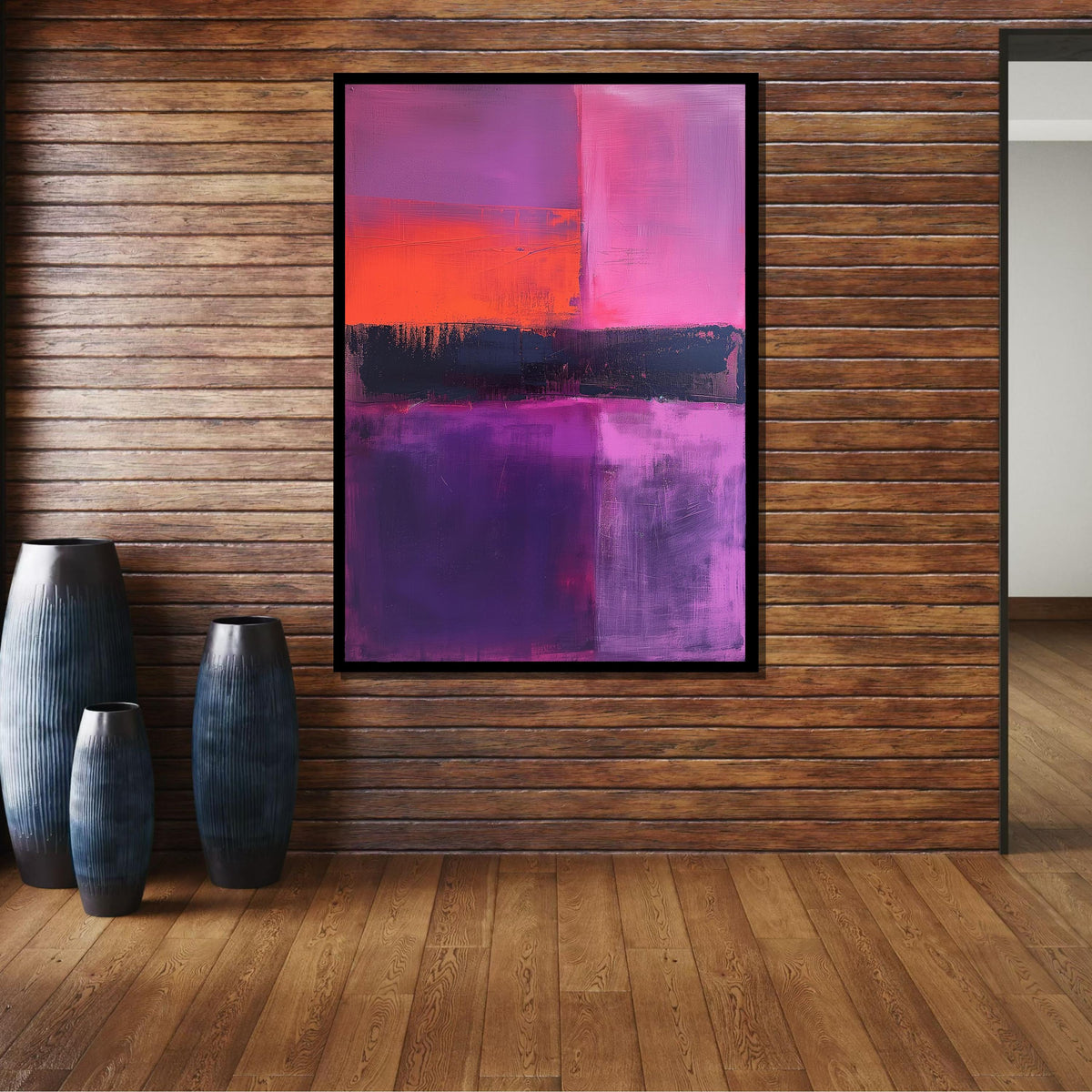 Mark Rothko Framed Canvas,Mark Rothko Wall Art, Art Reproduction,Rothko Reproduction,Rothko Print Poster,Abstract Canvas Wall Art,Modern Art