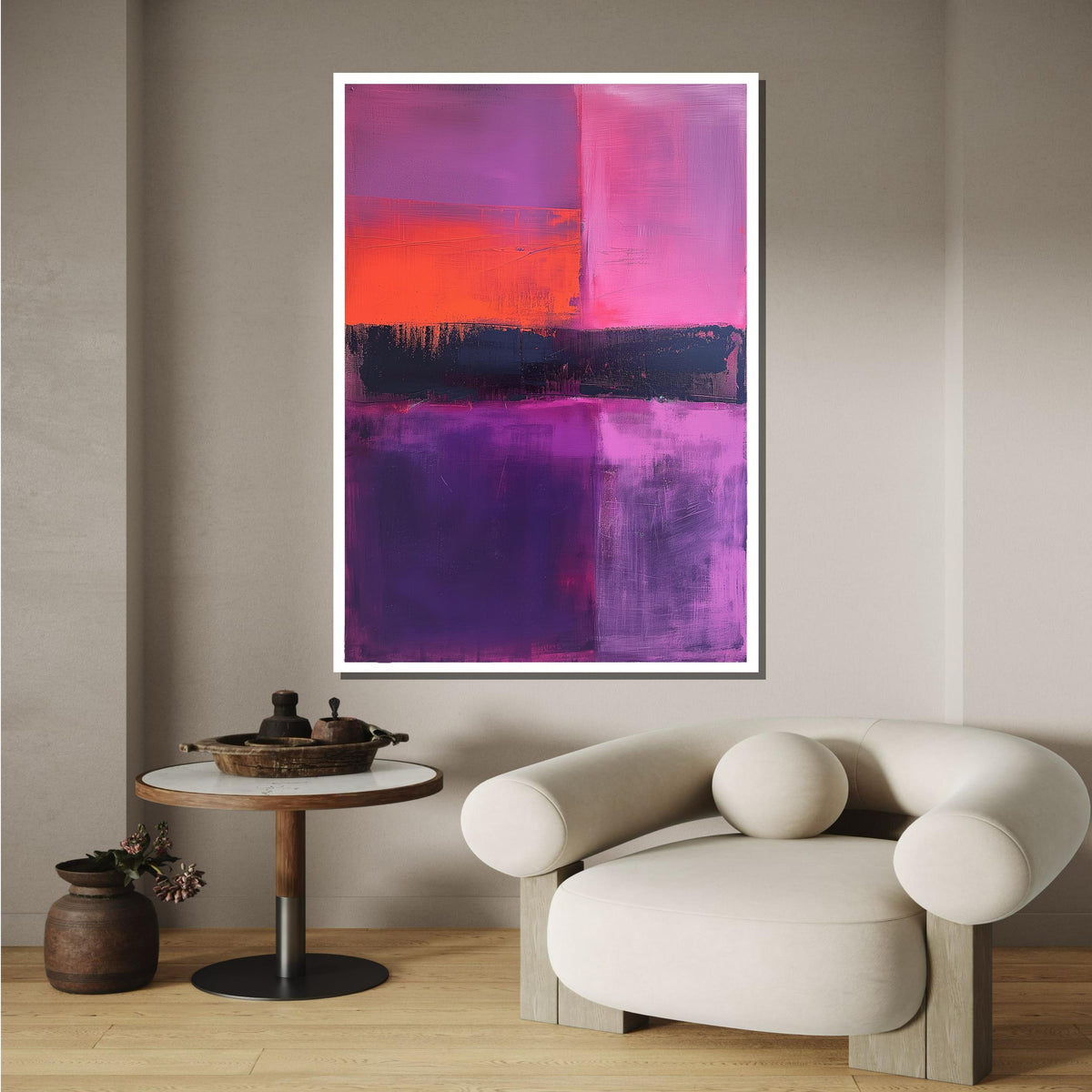 Mark Rothko Framed Canvas,Mark Rothko Wall Art, Art Reproduction,Rothko Reproduction,Rothko Print Poster,Abstract Canvas Wall Art,Modern Art