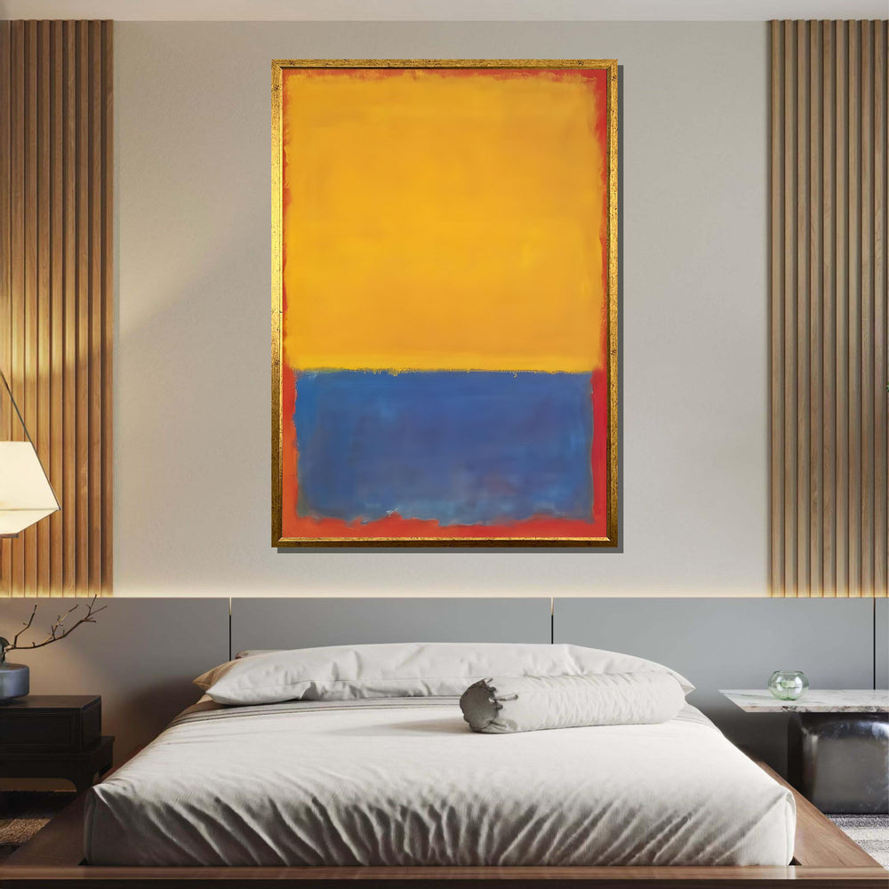 Mix Mark Rothko Framed Canvas,Mark Rothko Wall Art, Art Reproduction,Rothko Reproduction,Rothko Print Poster,Abstract Canvas Wall Art