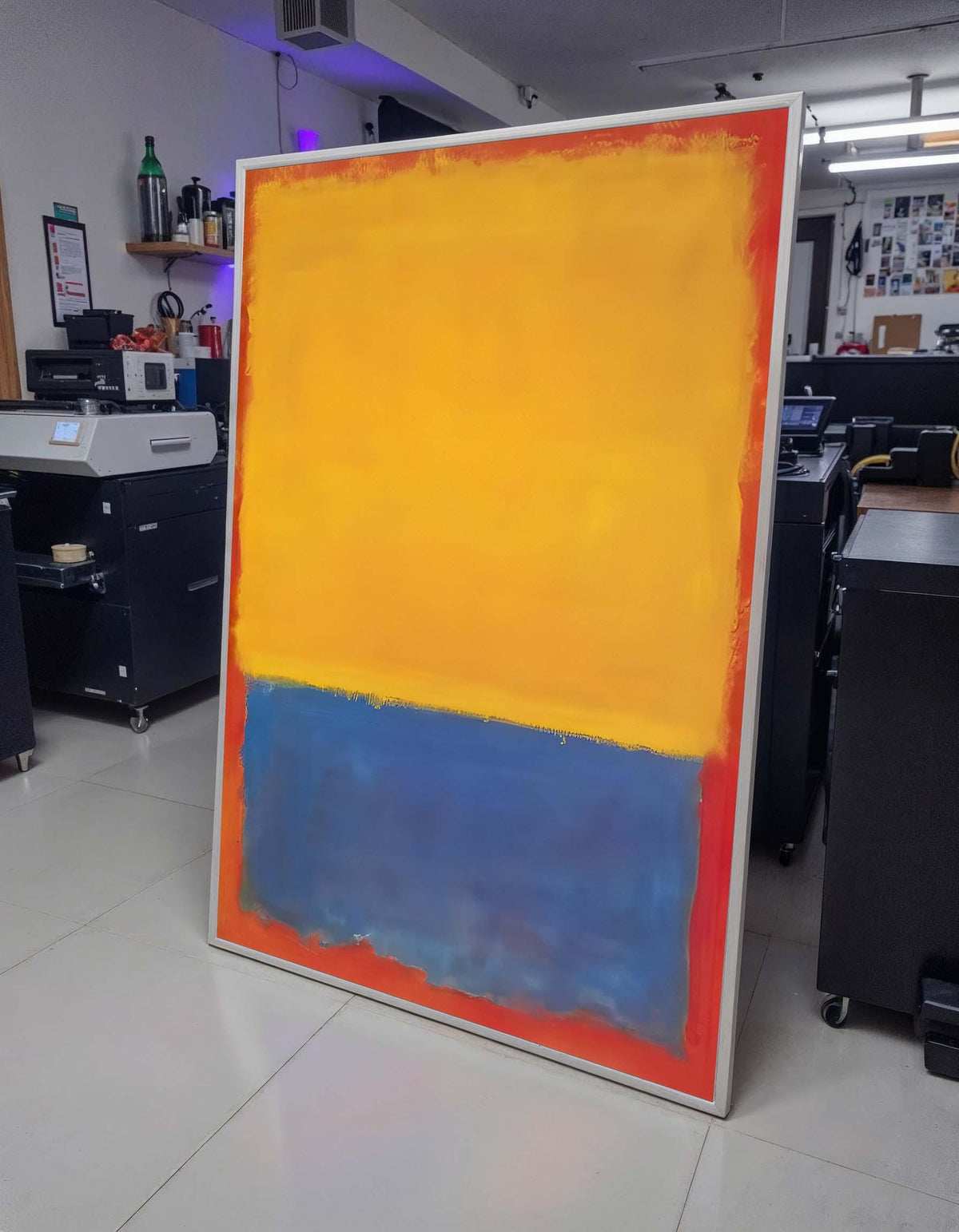 Mix Mark Rothko Framed Canvas,Mark Rothko Wall Art, Art Reproduction,Rothko Reproduction,Rothko Print Poster,Abstract Canvas Wall Art