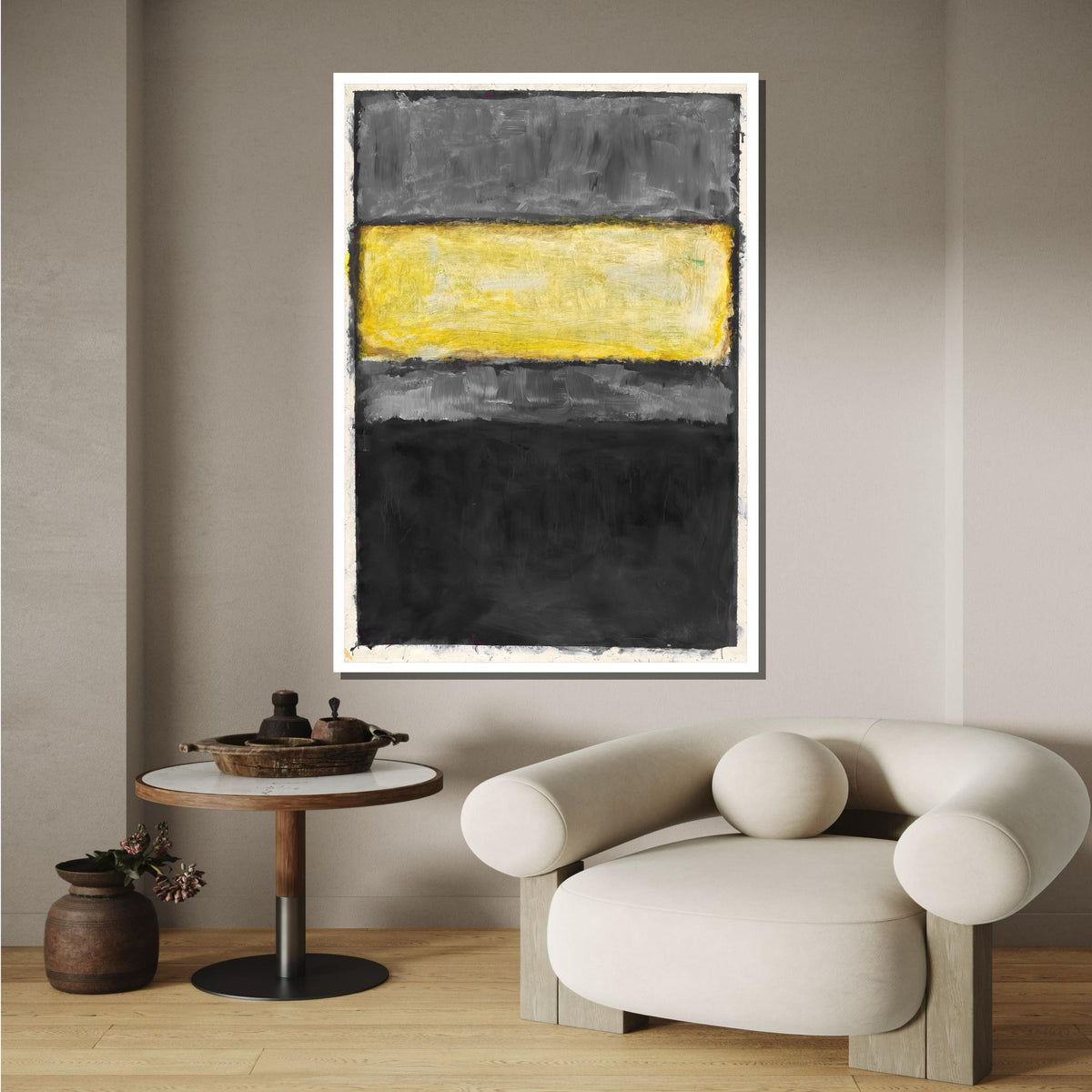 Mix Mark Rothko Framed Canvas,Mark Rothko Wall Art, Art Reproduction,Rothko Reproduction,Rothko Print Poster,Abstract Canvas Wall Art