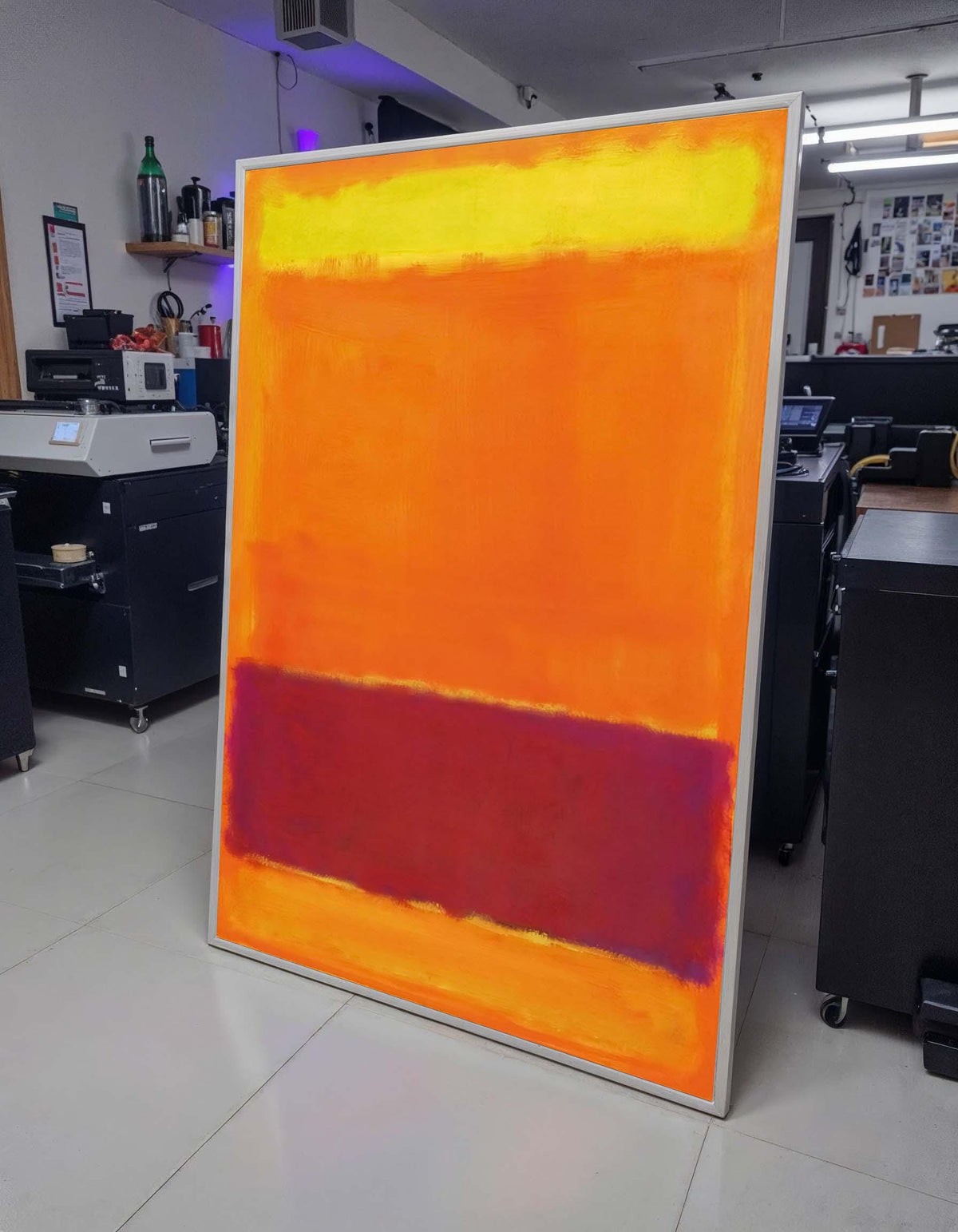 Mix Mark Rothko Framed Canvas,Mark Rothko Wall Art, Art Reproduction,Rothko Reproduction,Rothko Print Poster,Abstract Canvas Wall Art