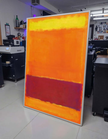 Mix Mark Rothko Framed Canvas,Mark Rothko Wall Art, Art Reproduction,Rothko Reproduction,Rothko Print Poster,Abstract Canvas Wall Art