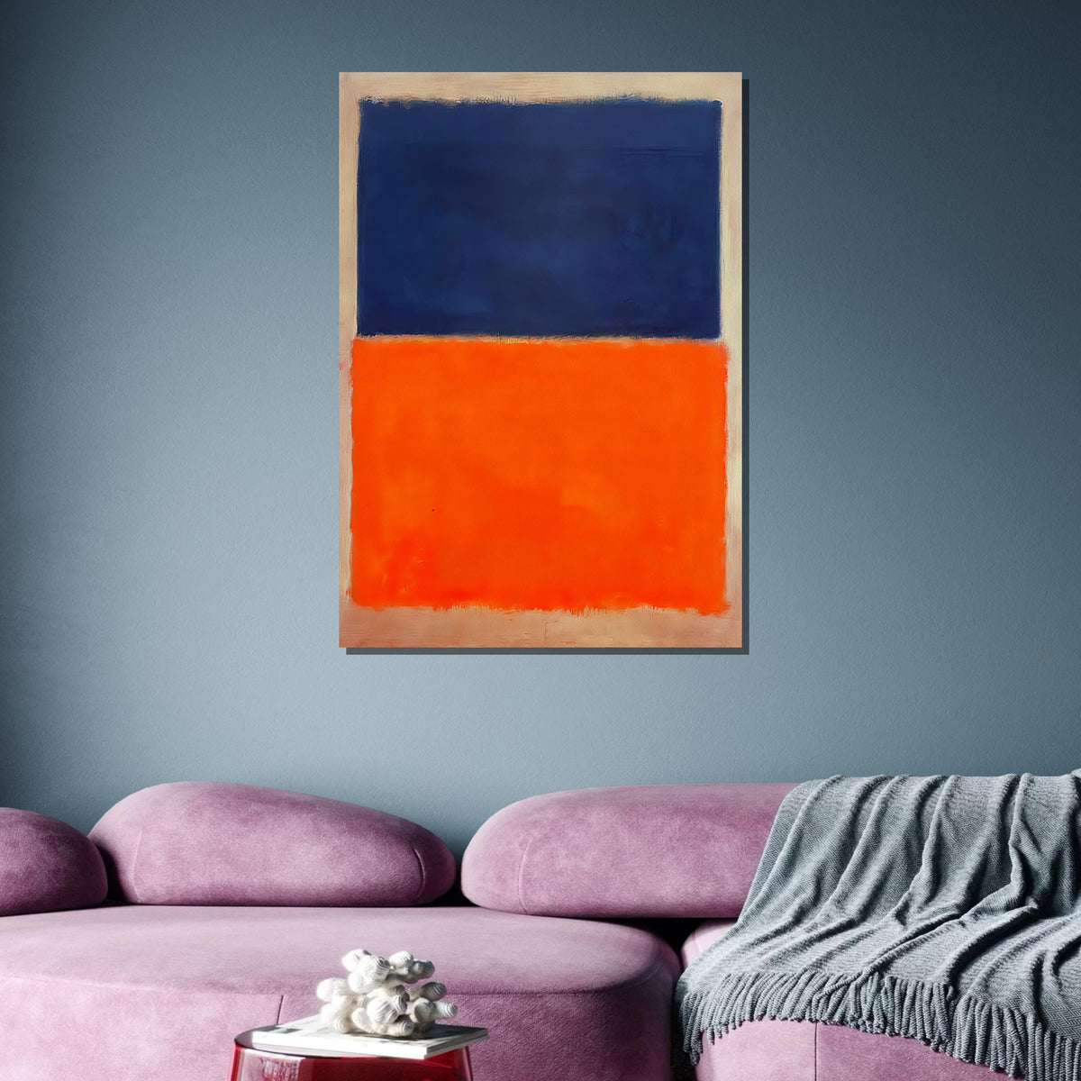 Mix Mark Rothko Framed Canvas,Mark Rothko Wall Art, Art Reproduction,Rothko Reproduction,Rothko Print Poster,Abstract Canvas Wall Art
