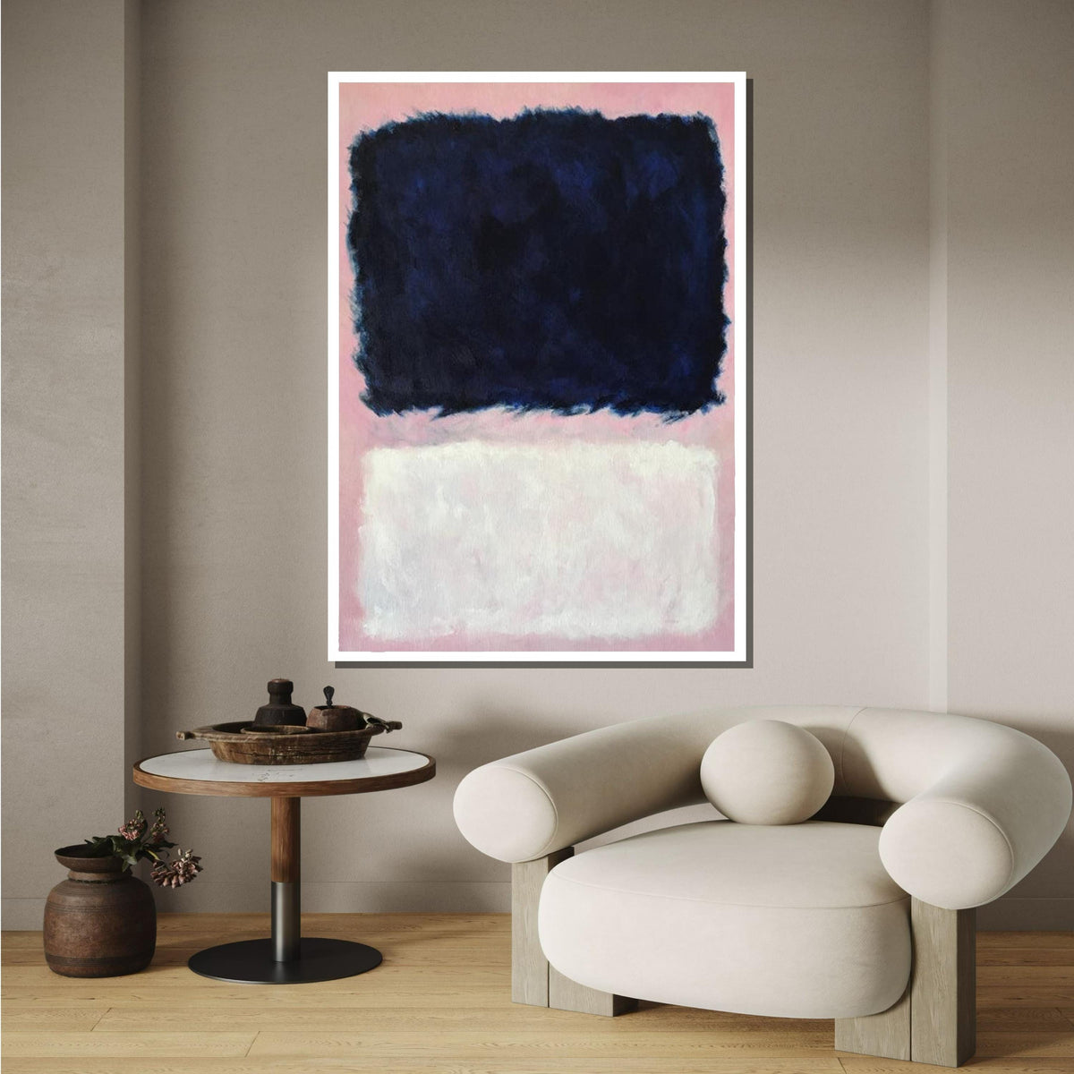 Mix Mark Rothko Framed Canvas,Mark Rothko Wall Art, Art Reproduction,Rothko Reproduction,Rothko Print Poster,Abstract Canvas Wall Art