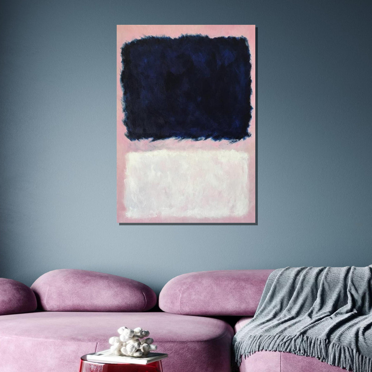 Mix Mark Rothko Framed Canvas,Mark Rothko Wall Art, Art Reproduction,Rothko Reproduction,Rothko Print Poster,Abstract Canvas Wall Art