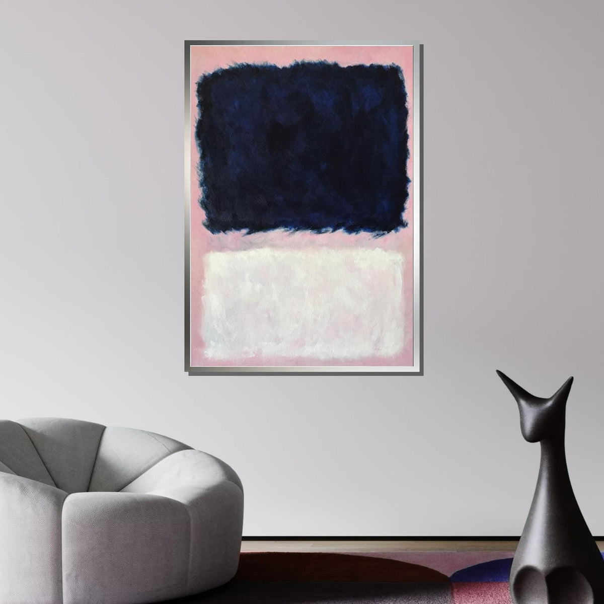 Mix Mark Rothko Framed Canvas,Mark Rothko Wall Art, Art Reproduction,Rothko Reproduction,Rothko Print Poster,Abstract Canvas Wall Art