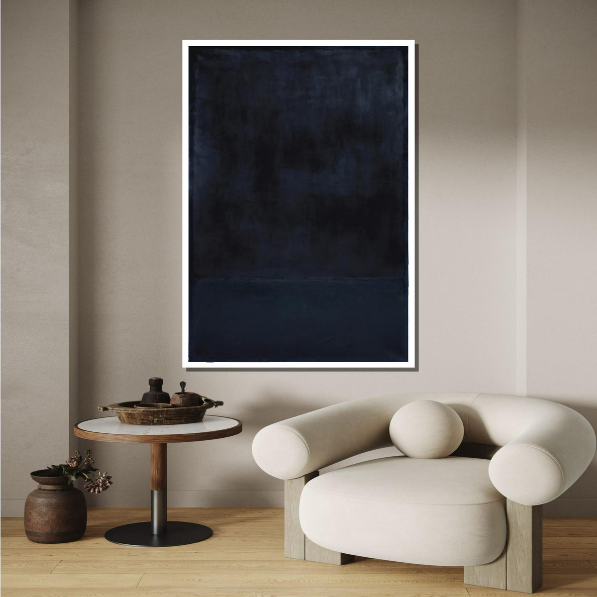 Black,Mark Rothko Framed Canvas,Mark Rothko Wall Art,Art Reproduction,Rothko Reproduction,Rothko Print Poster,Famous Art,Abstract Canvas Art