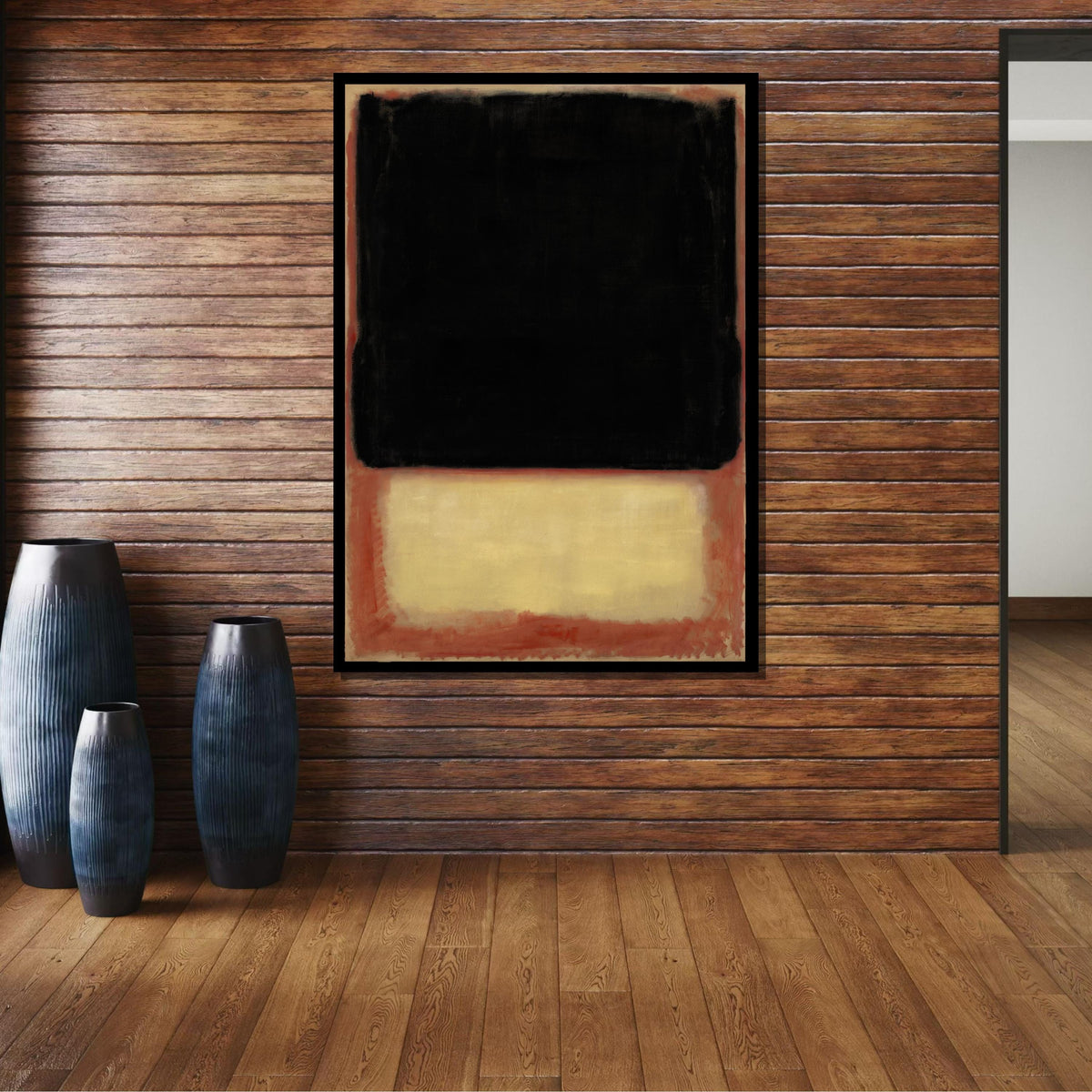 Mix Mark Rothko Framed Canvas,Mark Rothko Wall Art, Art Reproduction,Rothko Reproduction,Rothko Print Poster, Famous Art, Canvas Wall Art