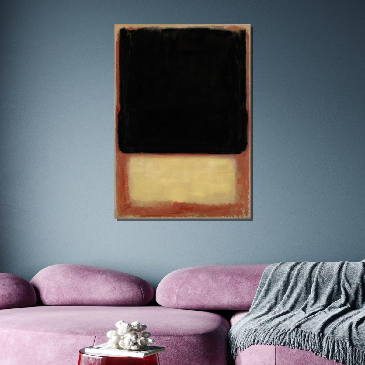 Mix Mark Rothko Framed Canvas,Mark Rothko Wall Art, Art Reproduction,Rothko Reproduction,Rothko Print Poster, Famous Art, Canvas Wall Art
