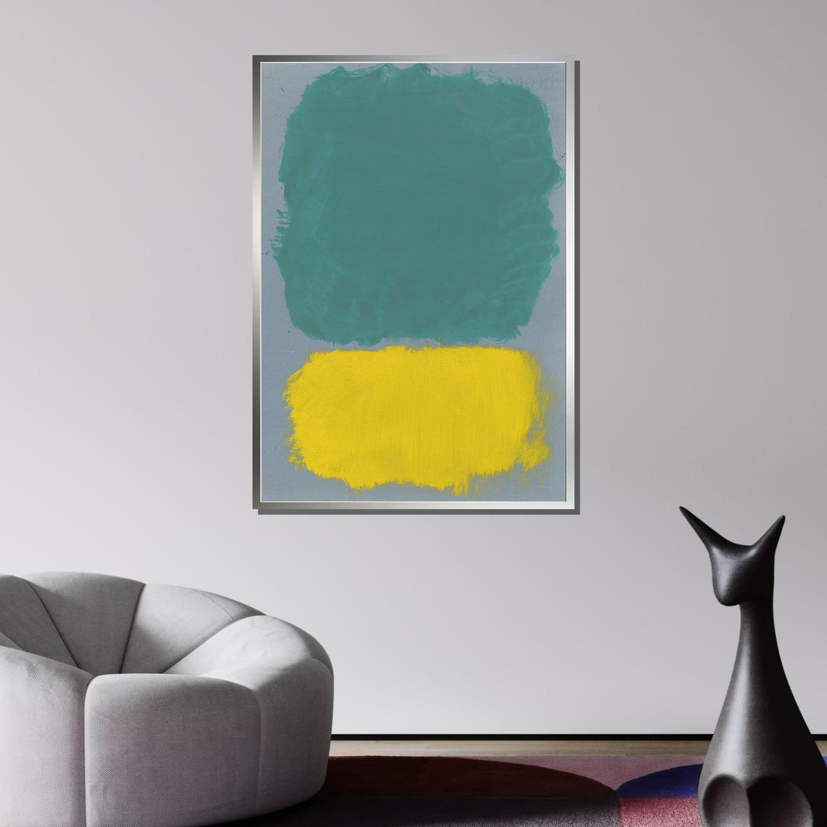 Mix Mark Rothko Framed Canvas,Mark Rothko Wall Art, Art Reproduction,Rothko Reproduction,Rothko Print Poster, Famous Art, Canvas Wall Art