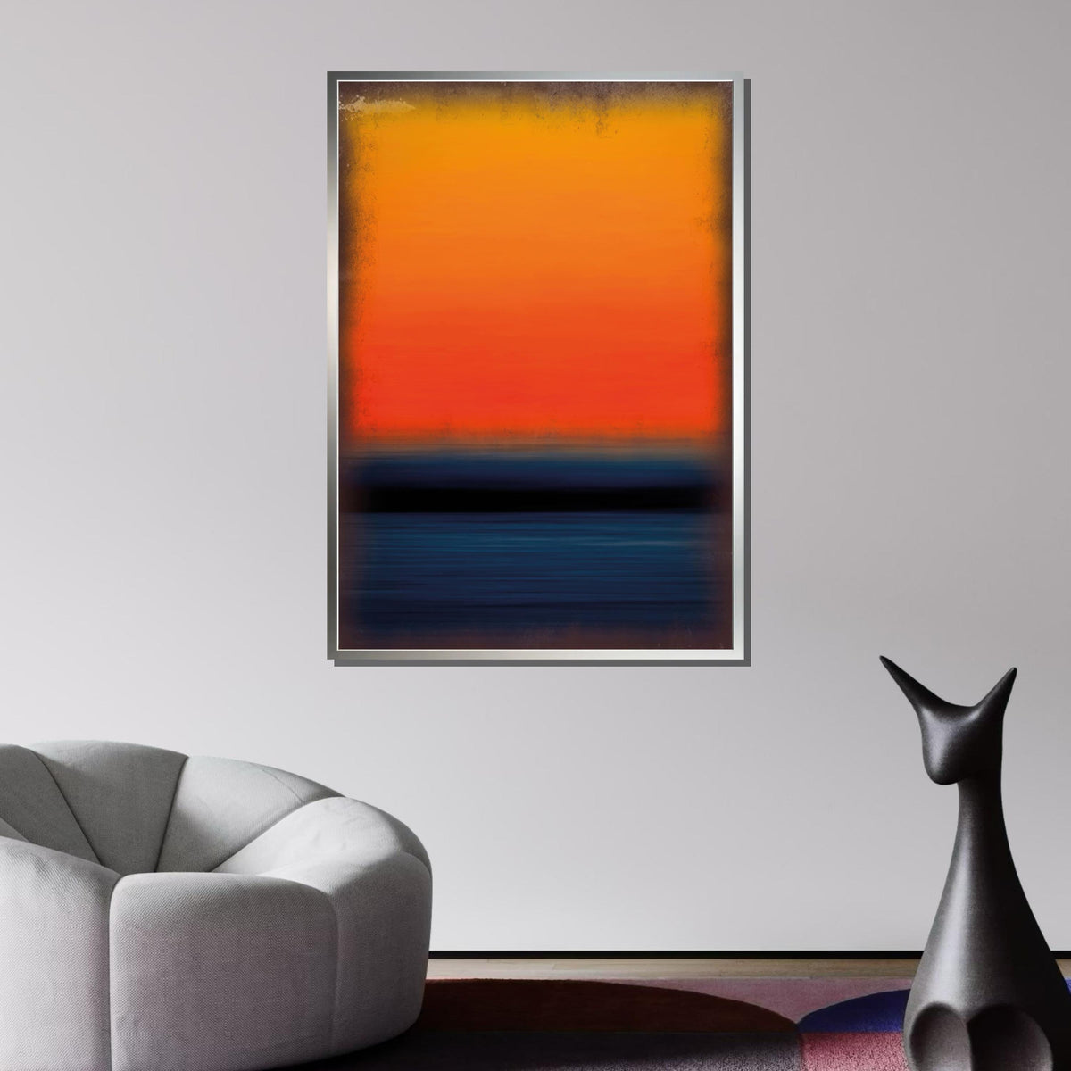 Mix Mark Rothko Framed Canvas,Mark Rothko Wall Art, Art Reproduction,Rothko Reproduction,Rothko Print Poster, Famous Art, Canvas Wall Art