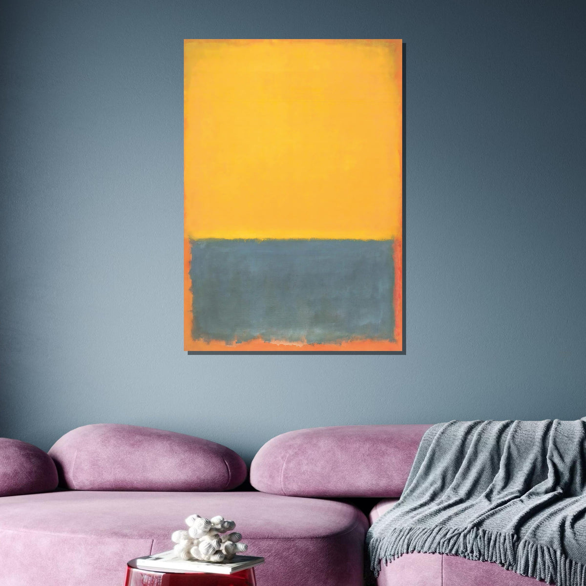 Mix Mark Rothko Framed Canvas,Mark Rothko Wall Art, Art Reproduction,Rothko Reproduction,Rothko Print Poster, Famous Art, Canvas Wall Art