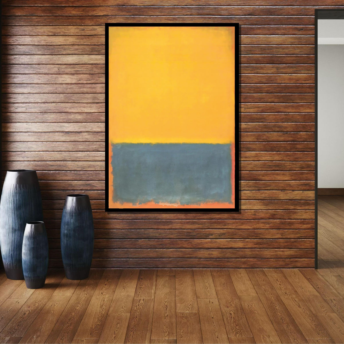 Mix Mark Rothko Framed Canvas,Mark Rothko Wall Art, Art Reproduction,Rothko Reproduction,Rothko Print Poster, Famous Art, Canvas Wall Art