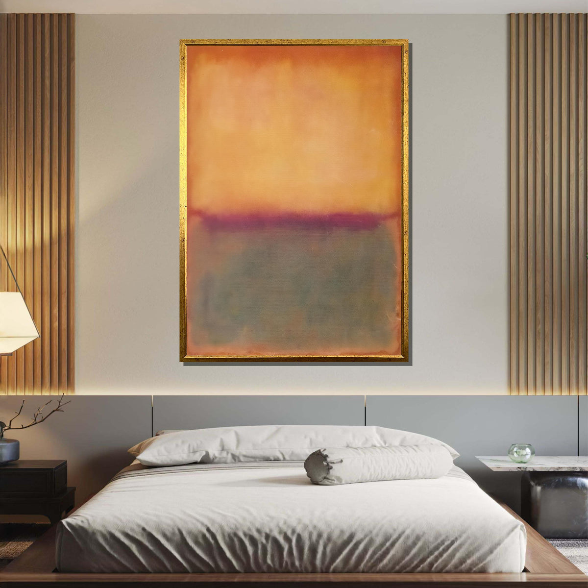 Mix Mark Rothko Framed Canvas,Mark Rothko Wall Art, Art Reproduction,Rothko Reproduction,Rothko Print Poster, Famous Art, Canvas Wall Art