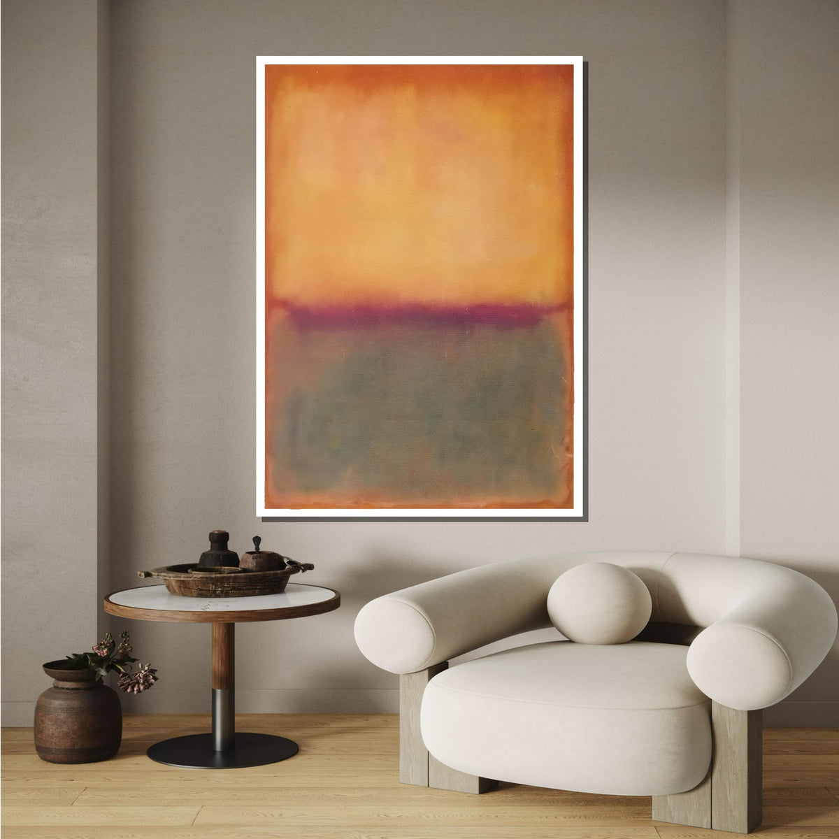Mix Mark Rothko Framed Canvas,Mark Rothko Wall Art, Art Reproduction,Rothko Reproduction,Rothko Print Poster, Famous Art, Canvas Wall Art