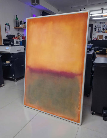 Mix Mark Rothko Framed Canvas,Mark Rothko Wall Art, Art Reproduction,Rothko Reproduction,Rothko Print Poster, Famous Art, Canvas Wall Art