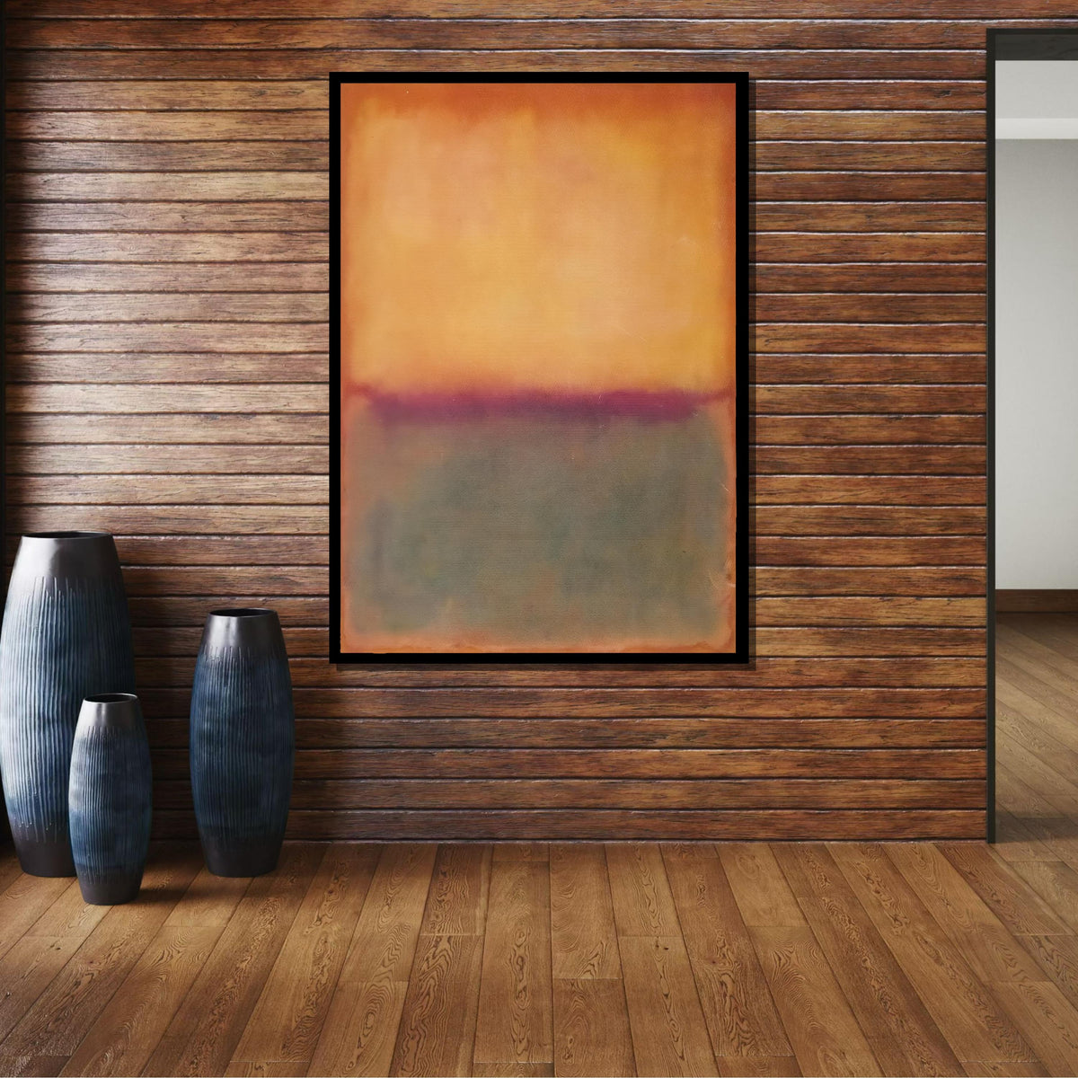 Mix Mark Rothko Framed Canvas,Mark Rothko Wall Art, Art Reproduction,Rothko Reproduction,Rothko Print Poster, Famous Art, Canvas Wall Art
