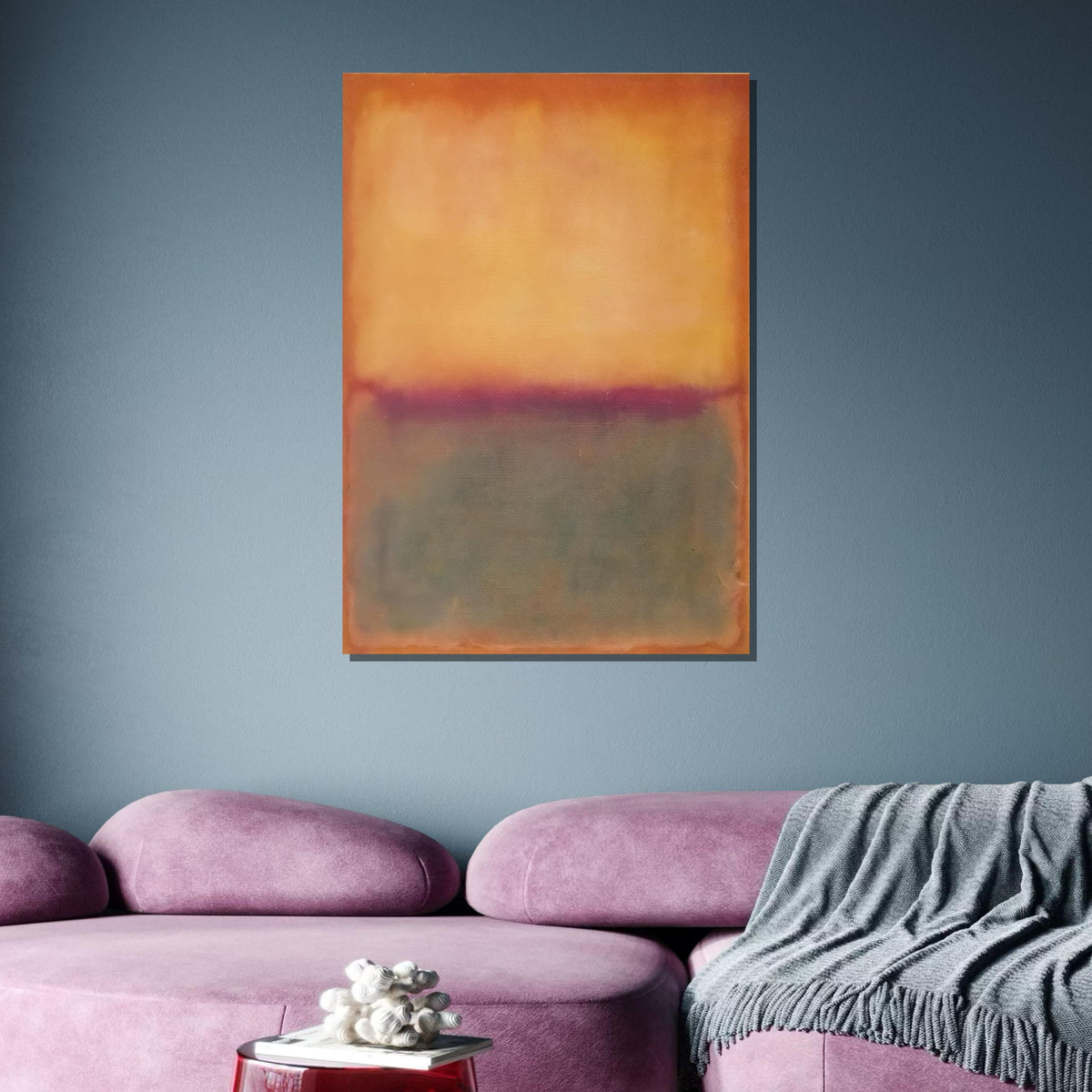 Mix Mark Rothko Framed Canvas,Mark Rothko Wall Art, Art Reproduction,Rothko Reproduction,Rothko Print Poster, Famous Art, Canvas Wall Art
