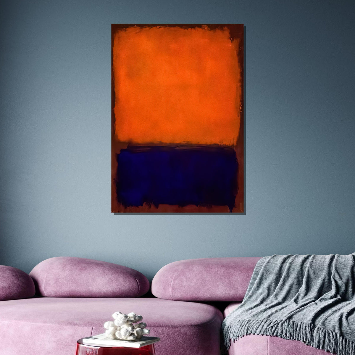 Mix Mark Rothko Framed Canvas,Mark Rothko Wall Art, Art Reproduction,Rothko Reproduction,Rothko Print Poster, Famous Art, Canvas Wall Art