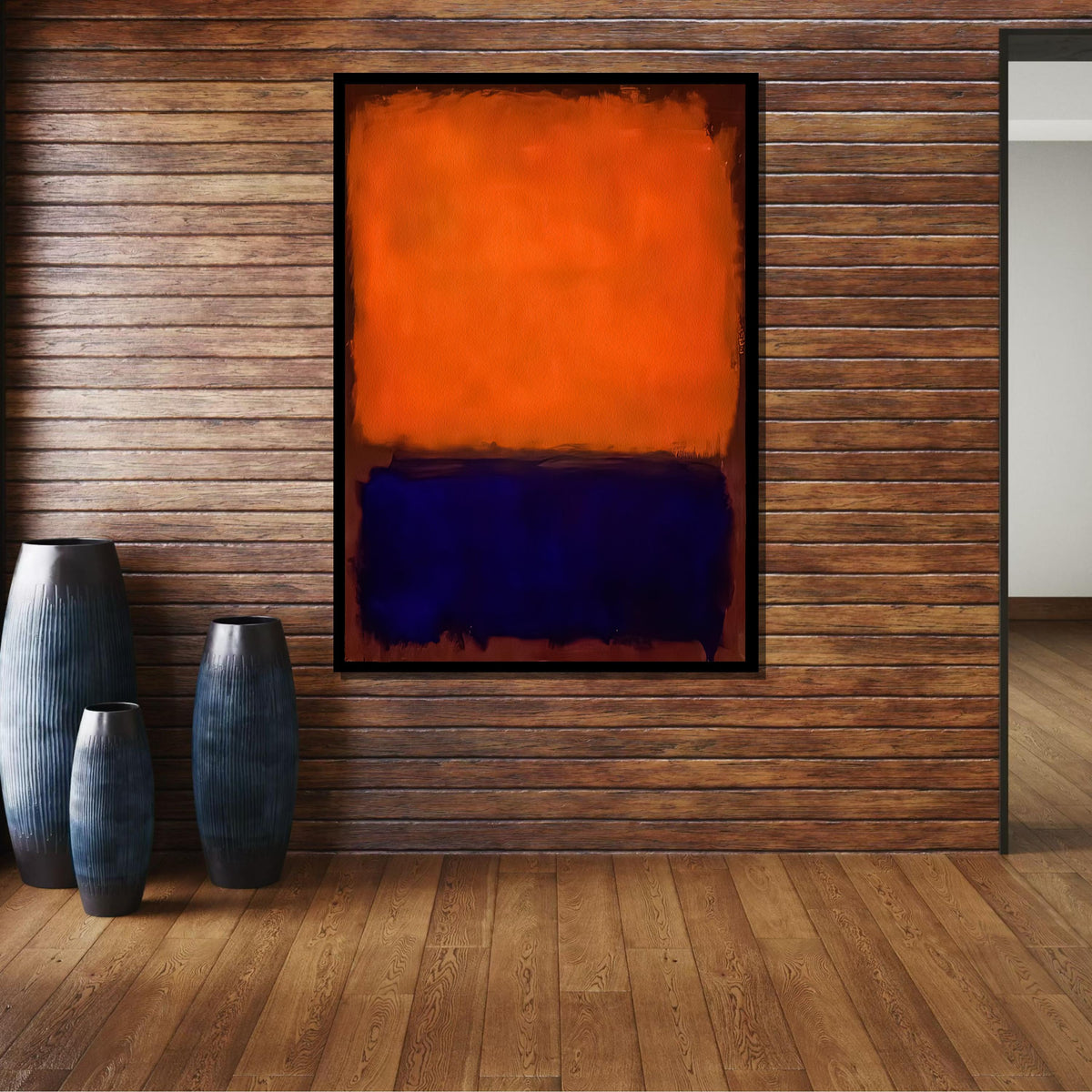 Mix Mark Rothko Framed Canvas,Mark Rothko Wall Art, Art Reproduction,Rothko Reproduction,Rothko Print Poster, Famous Art, Canvas Wall Art