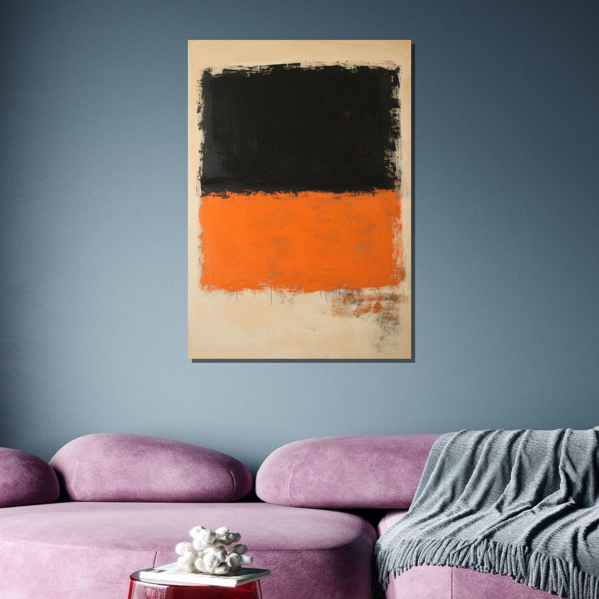Mix Mark Rothko Framed Canvas,Mark Rothko Wall Art, Art Reproduction,Rothko Reproduction,Rothko Print Poster, Famous Art, Canvas Wall Art