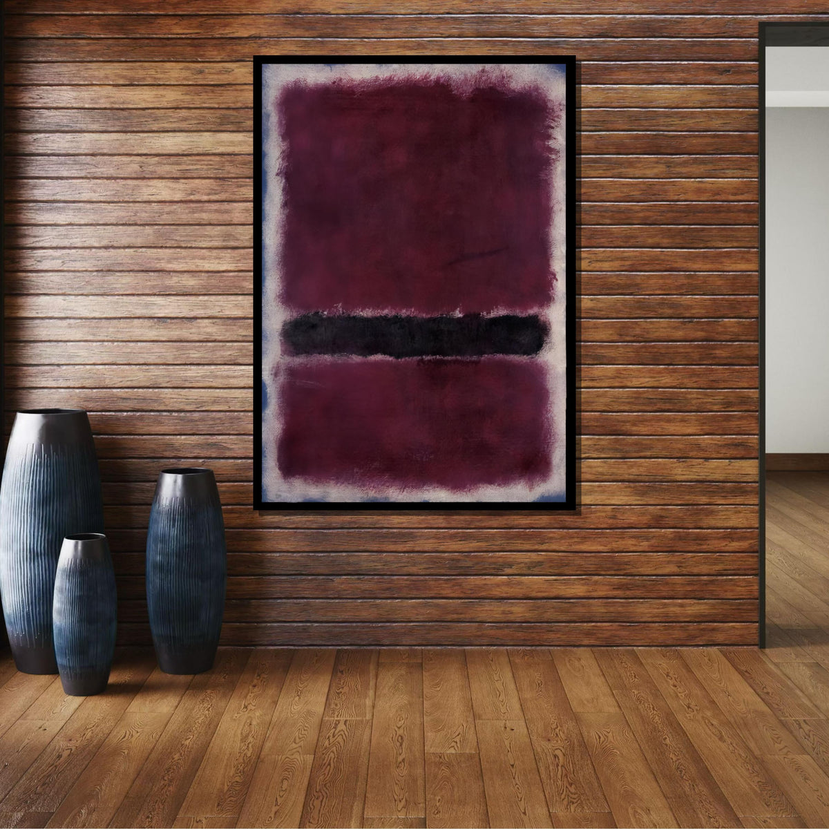 Mix Mark Rothko Framed Canvas,Mark Rothko Wall Art, Art Reproduction,Rothko Reproduction,Rothko Print Poster, Famous Art, Canvas Wall Art