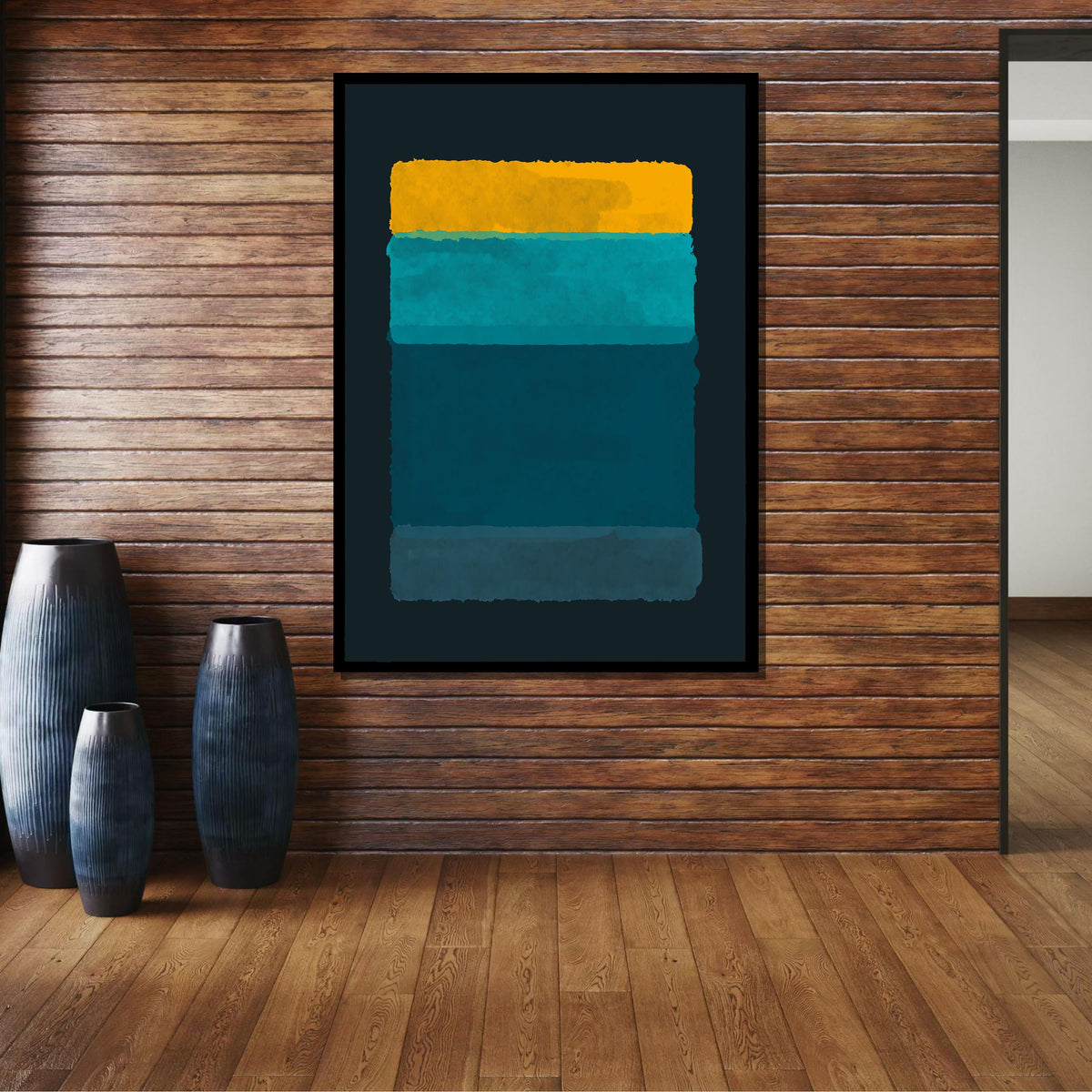 Mix Mark Rothko Framed Canvas,Mark Rothko Wall Art, Art Reproduction,Rothko Reproduction,Rothko Print Poster, Famous Art, Canvas Wall Art