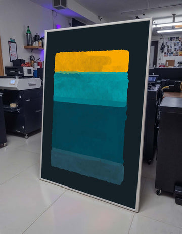 Mix Mark Rothko Framed Canvas,Mark Rothko Wall Art, Art Reproduction,Rothko Reproduction,Rothko Print Poster, Famous Art, Canvas Wall Art