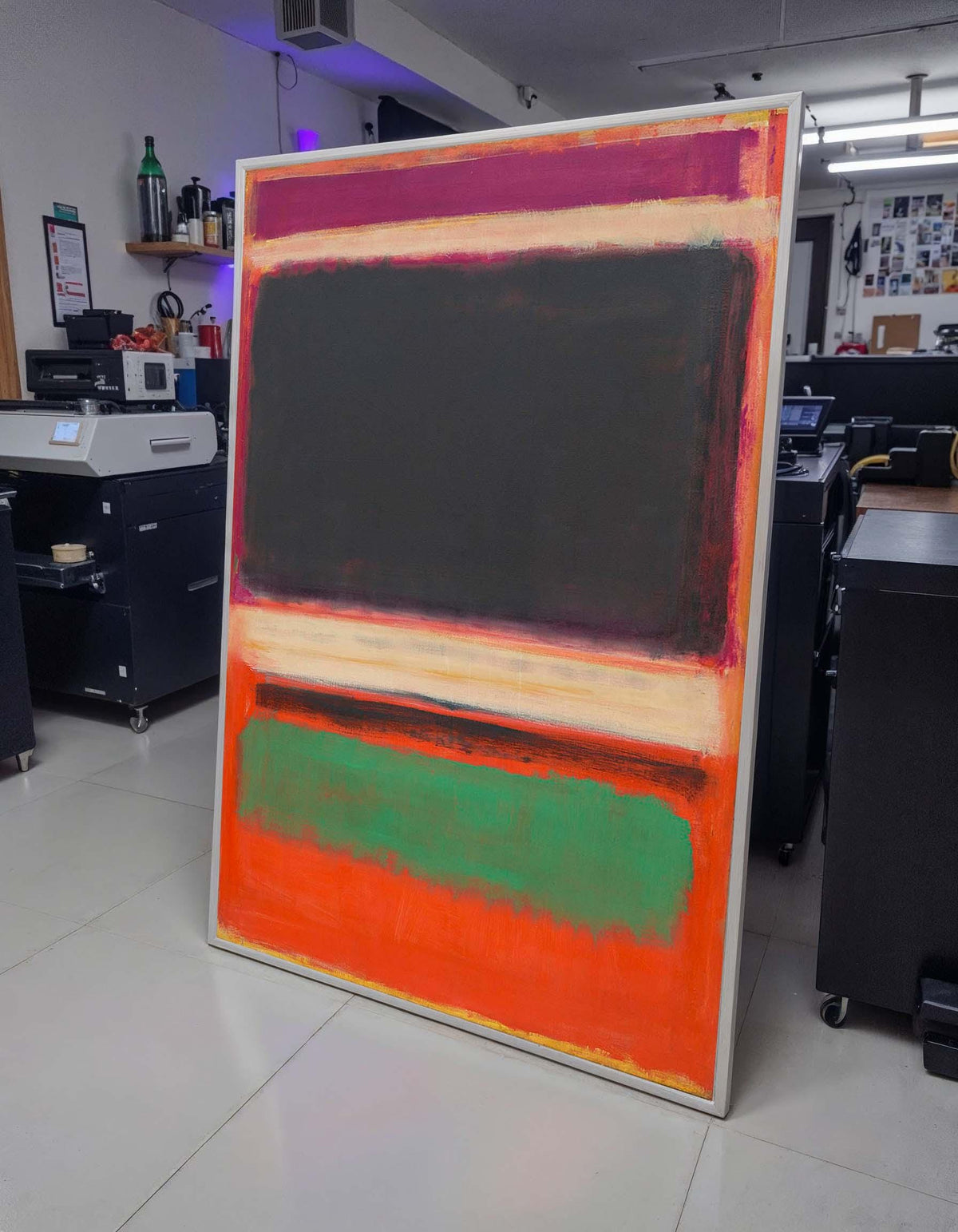 Mix Mark Rothko Framed Canvas,Mark Rothko Wall Art, Art Reproduction,Rothko Reproduction,Rothko Print Poster, Famous Art, Canvas Wall Art